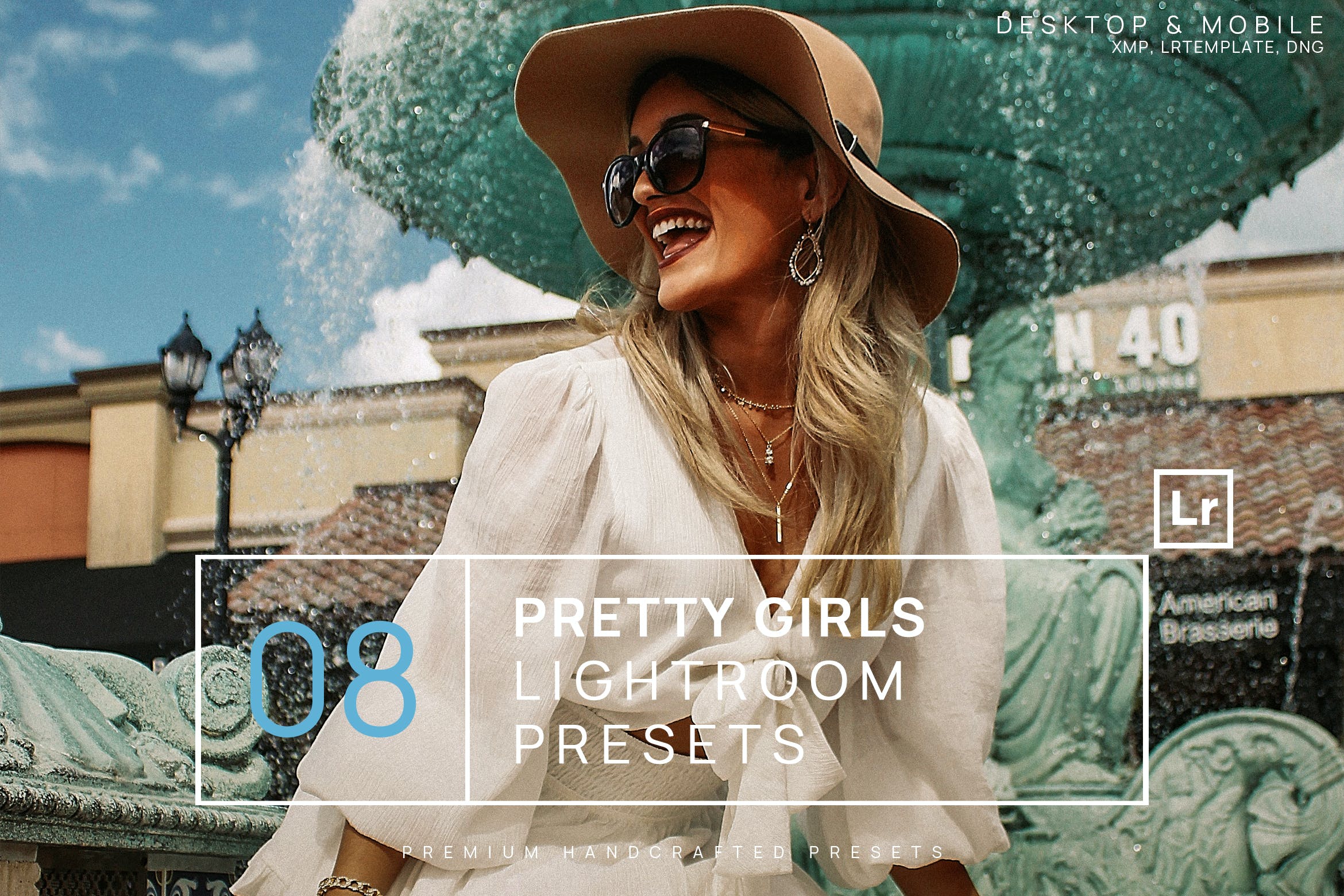 8款 漂亮女孩调色预设 Lightroom Presets Mobile