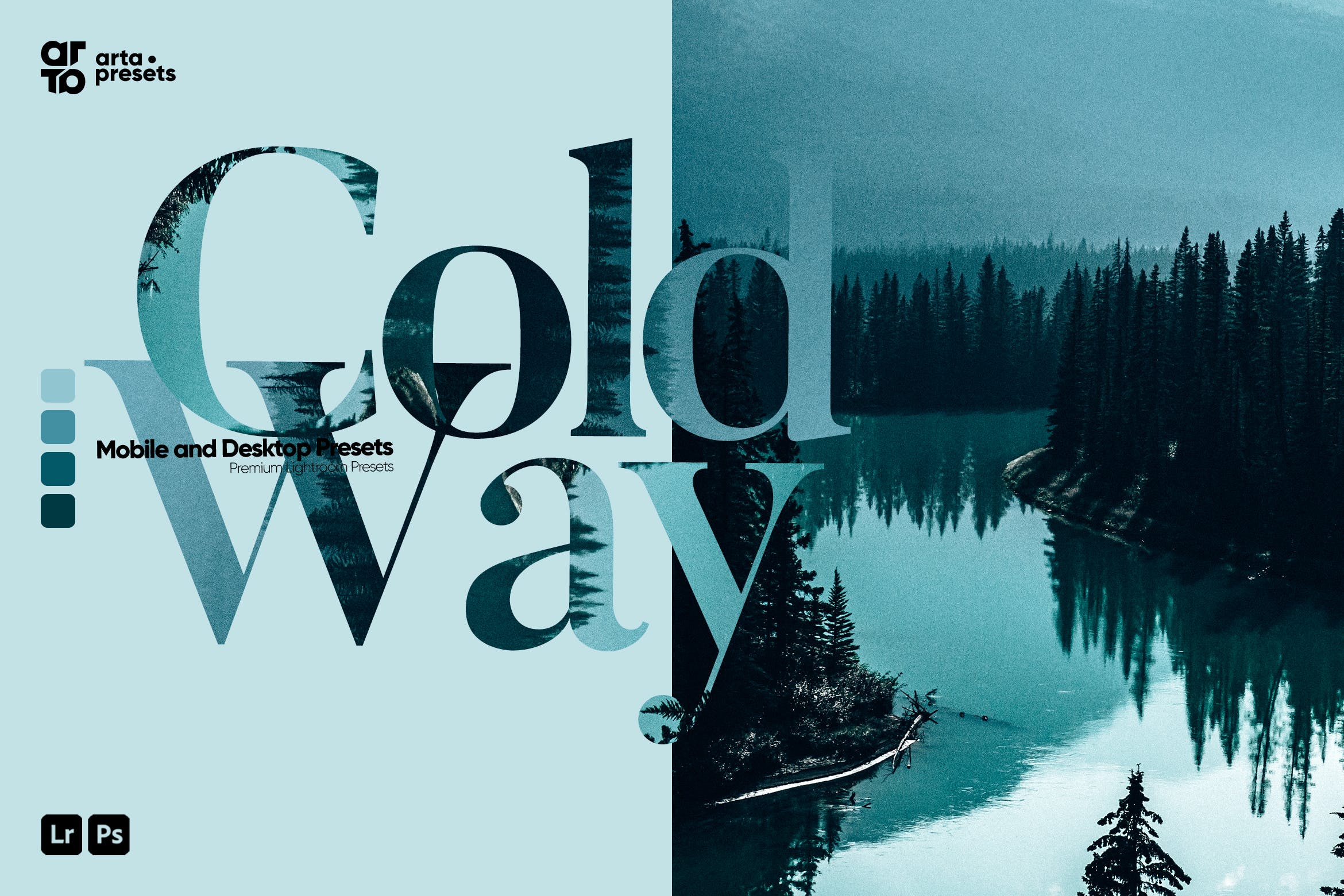 寒冷调色预设 ARTA Cold Way Presets for Lightroom