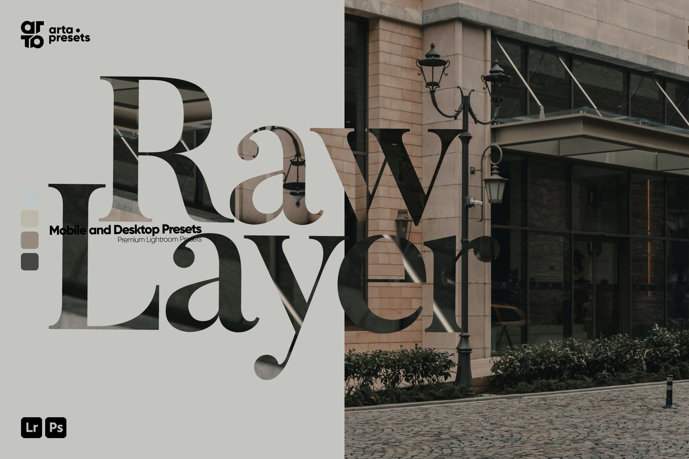 艺术调色预设ARTA Raw Layer Presets for Lightroom