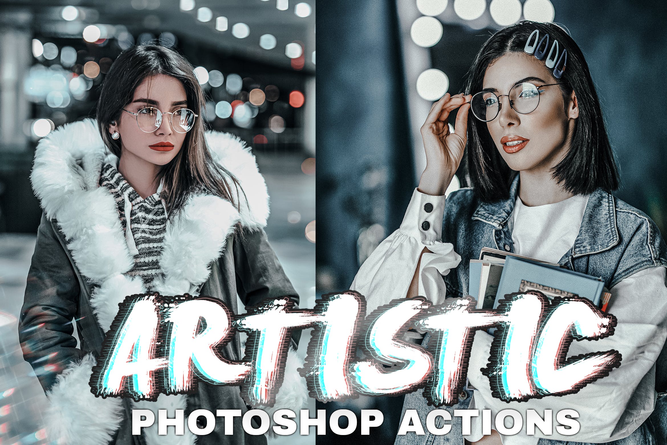 艺术收藏金属调色预设 Photoshop Actions 动作