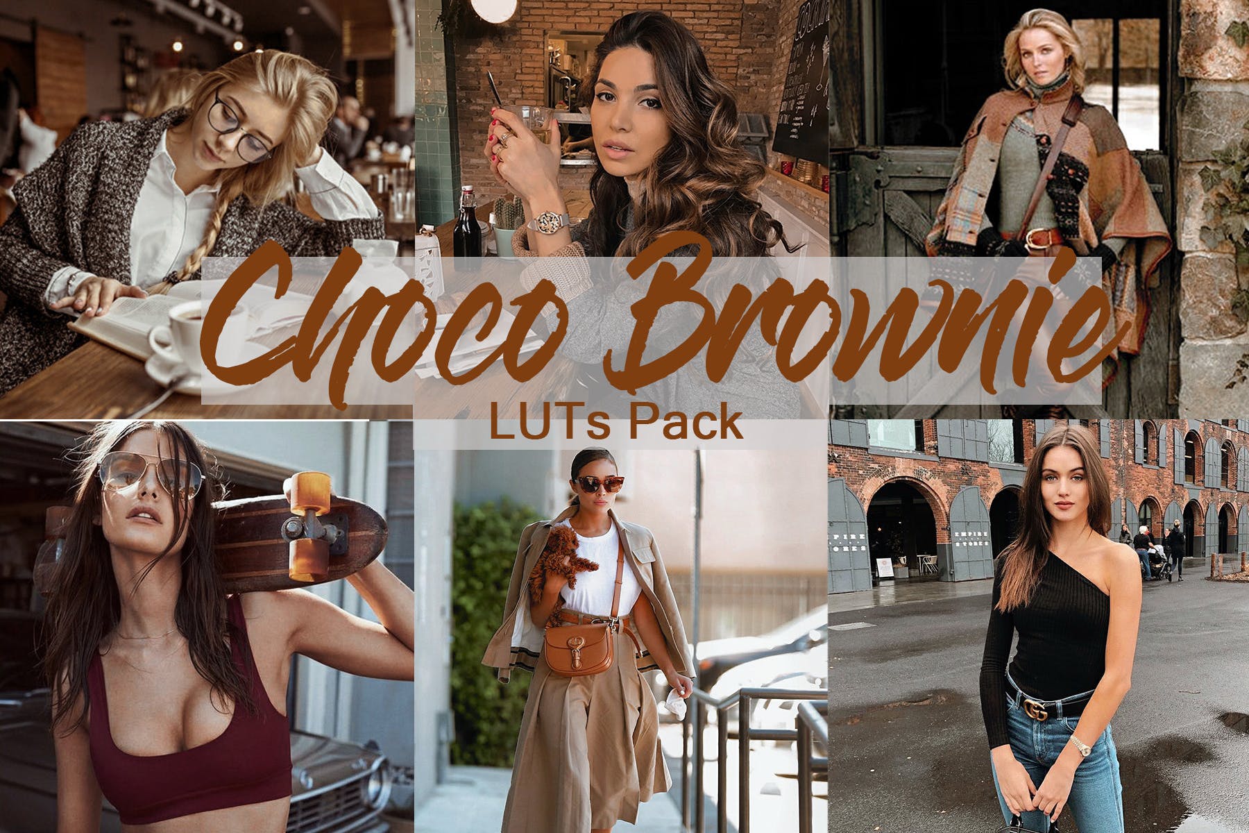 巧克力布朗尼调色预设 LUTs Pack for Color Grading