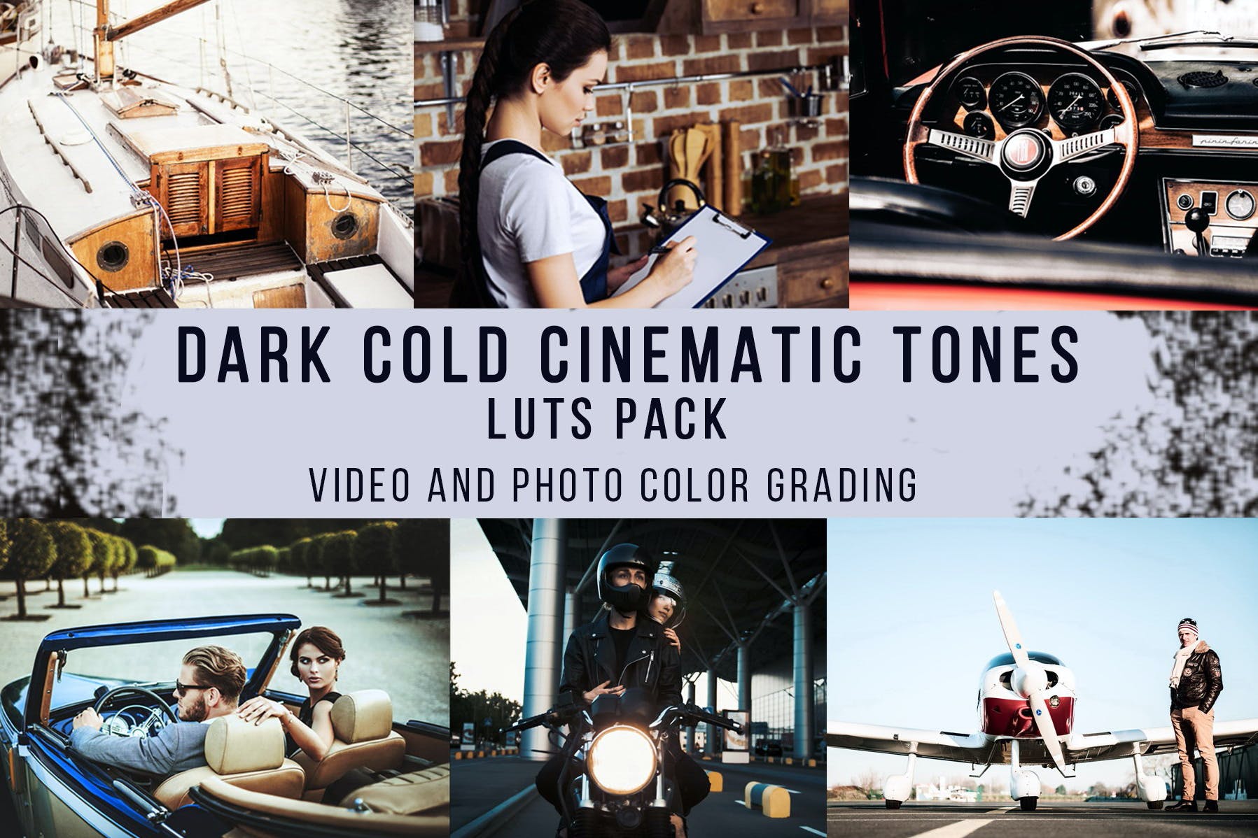 暗冷电影调色预设 Tones LUTs Pack
