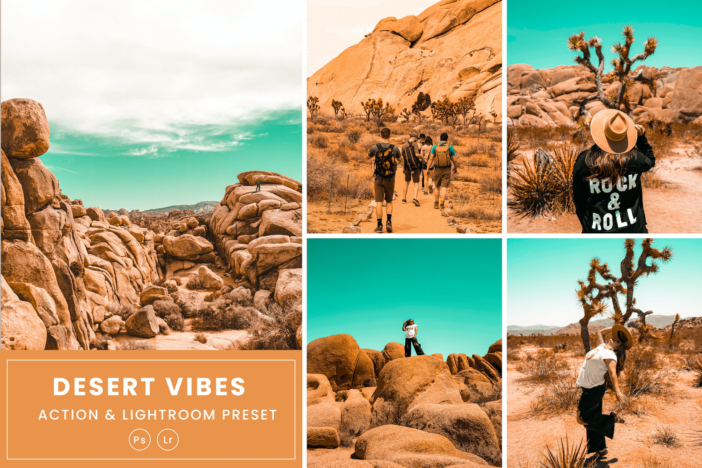 沙漠调色预设 Lightrom Presets 动作