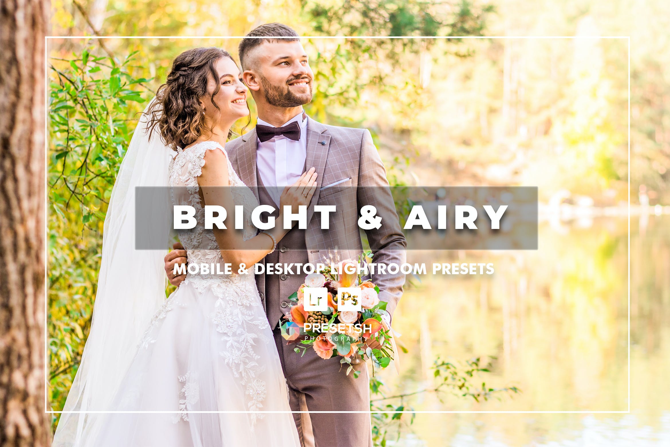 明亮通风的灯光室预设 Bright & airy lightroom presets