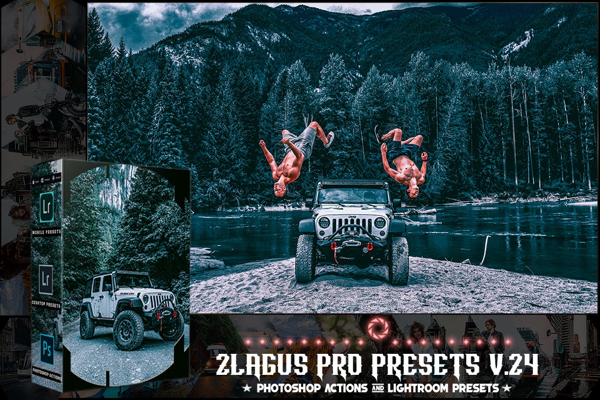 PRO 预设 – V 24 – Photoshop 和 Lightroom Photoshop & Lightroom