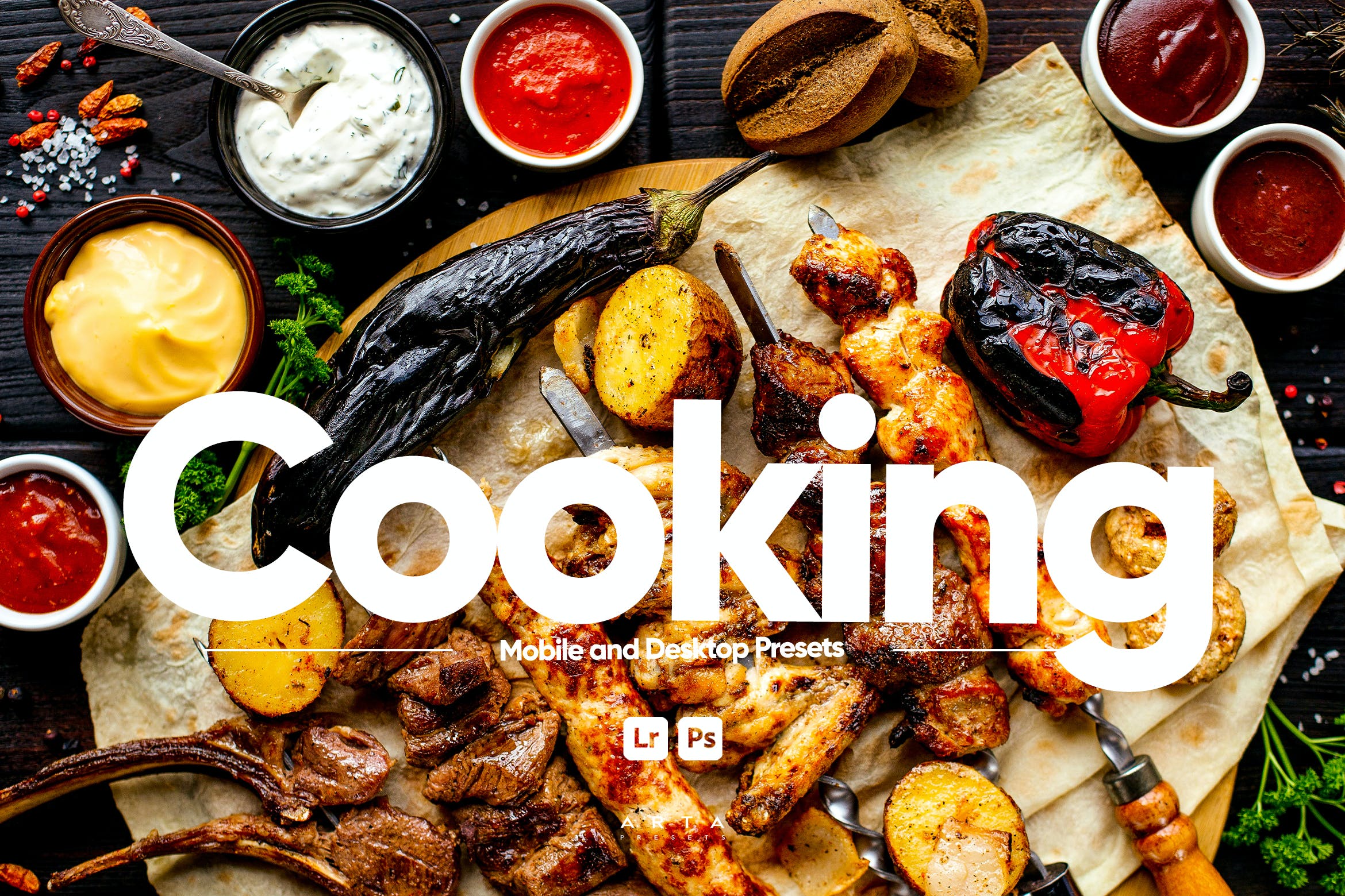 用于 lightroom 的 arta 烹饪预设   Cooking Presets for Lightroom