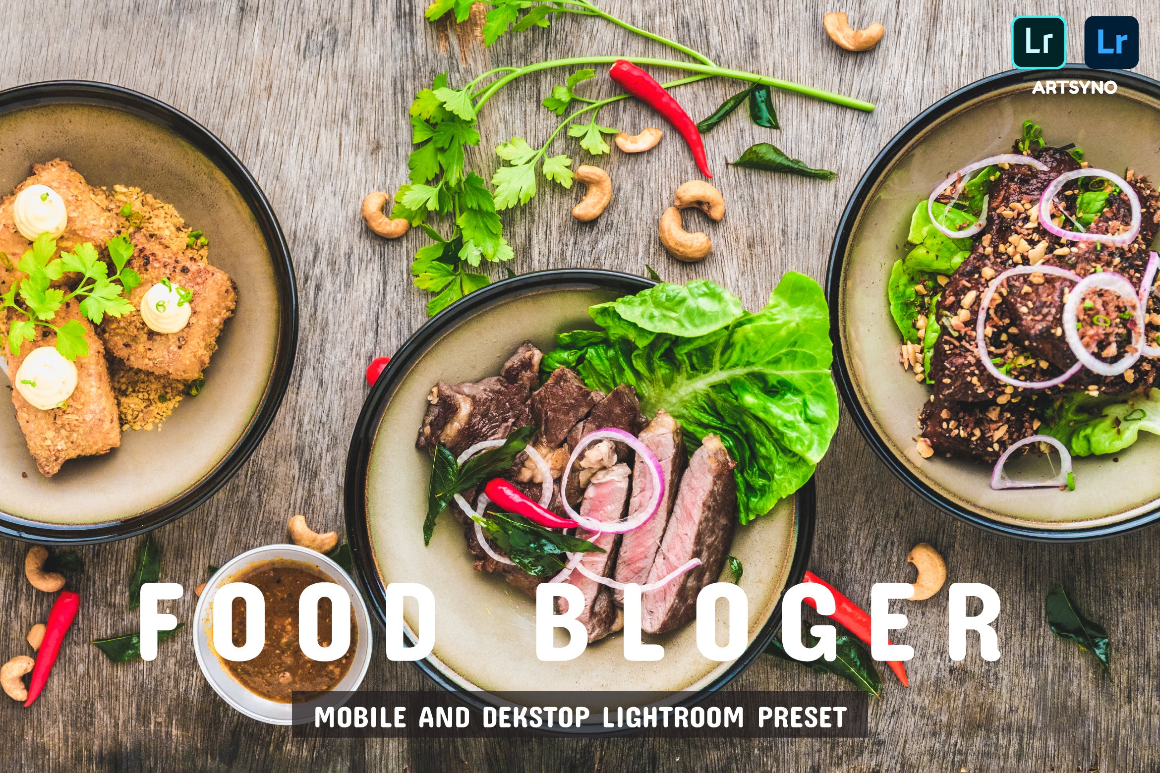 高品质美食预设 Lightroom Presets Dekstop and Mobile