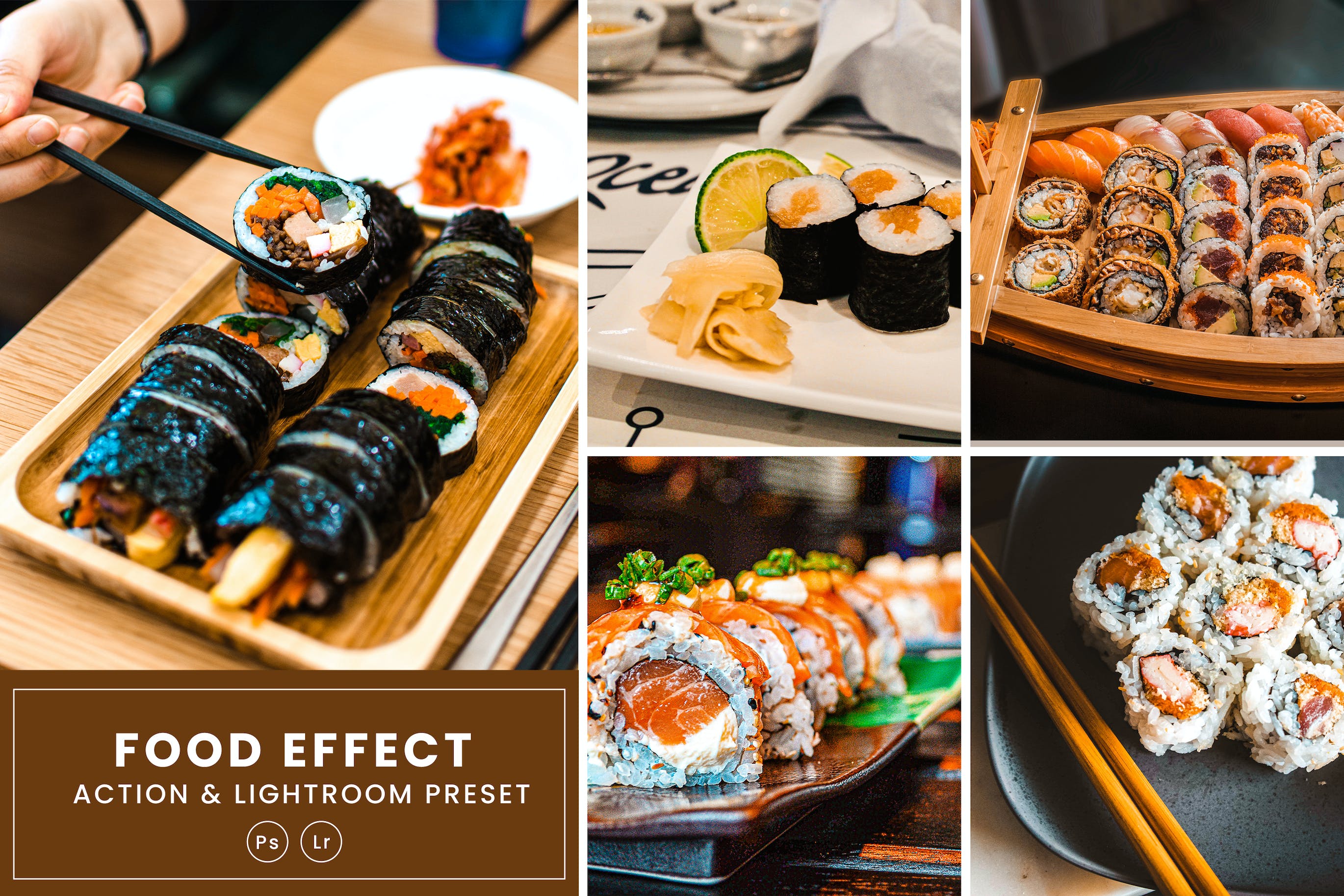食物效果摄影预设 Lightrom Presets