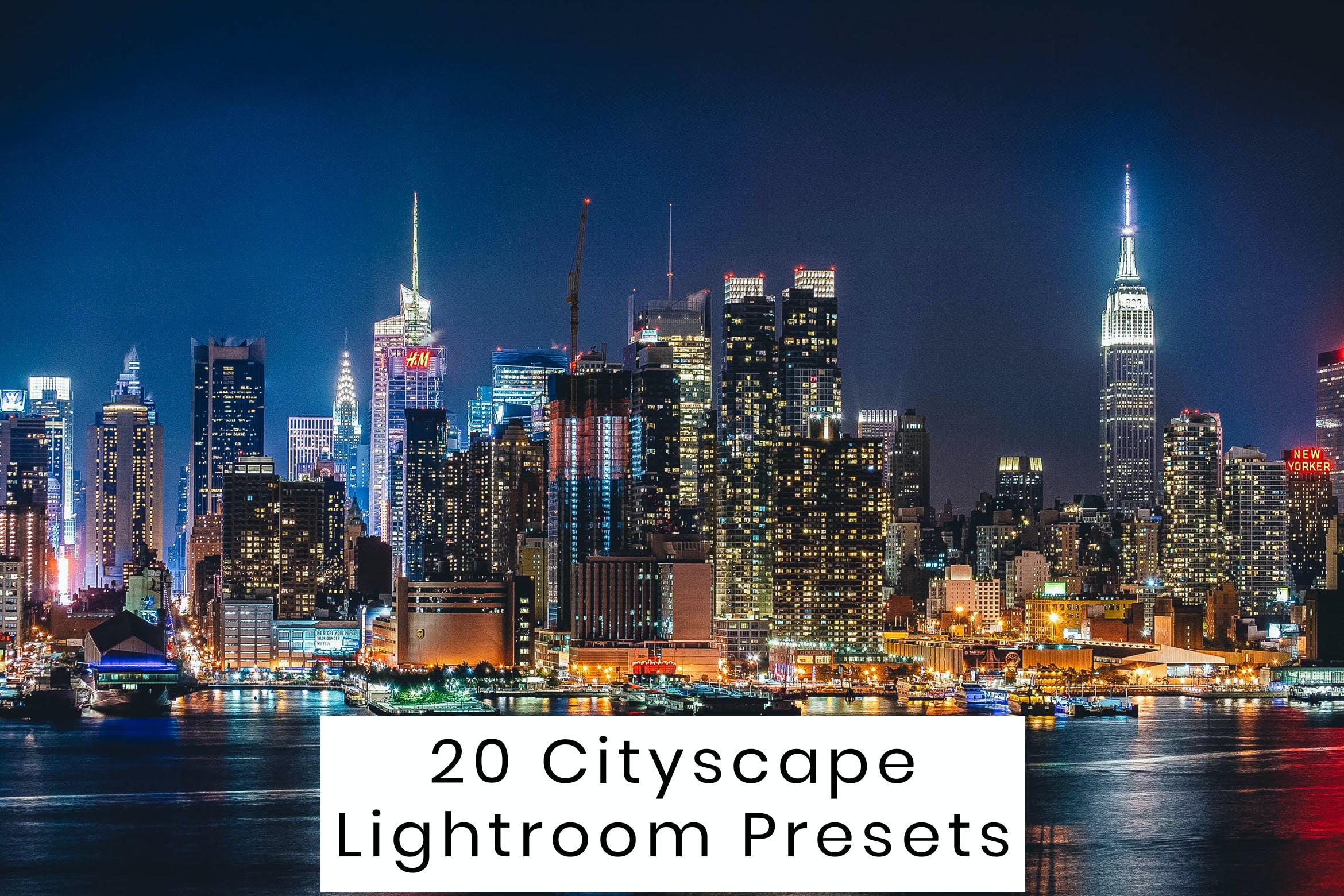 20款 城市景观摄影预设 Lightroom Presets