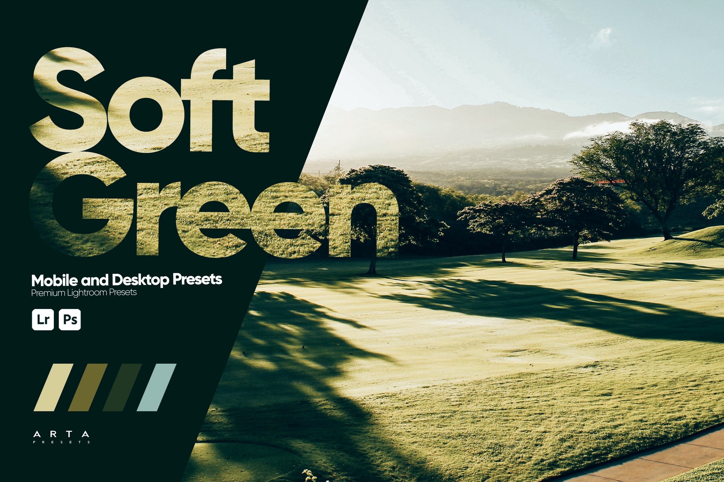 ARTA – Lightroom 的柔和绿色预设