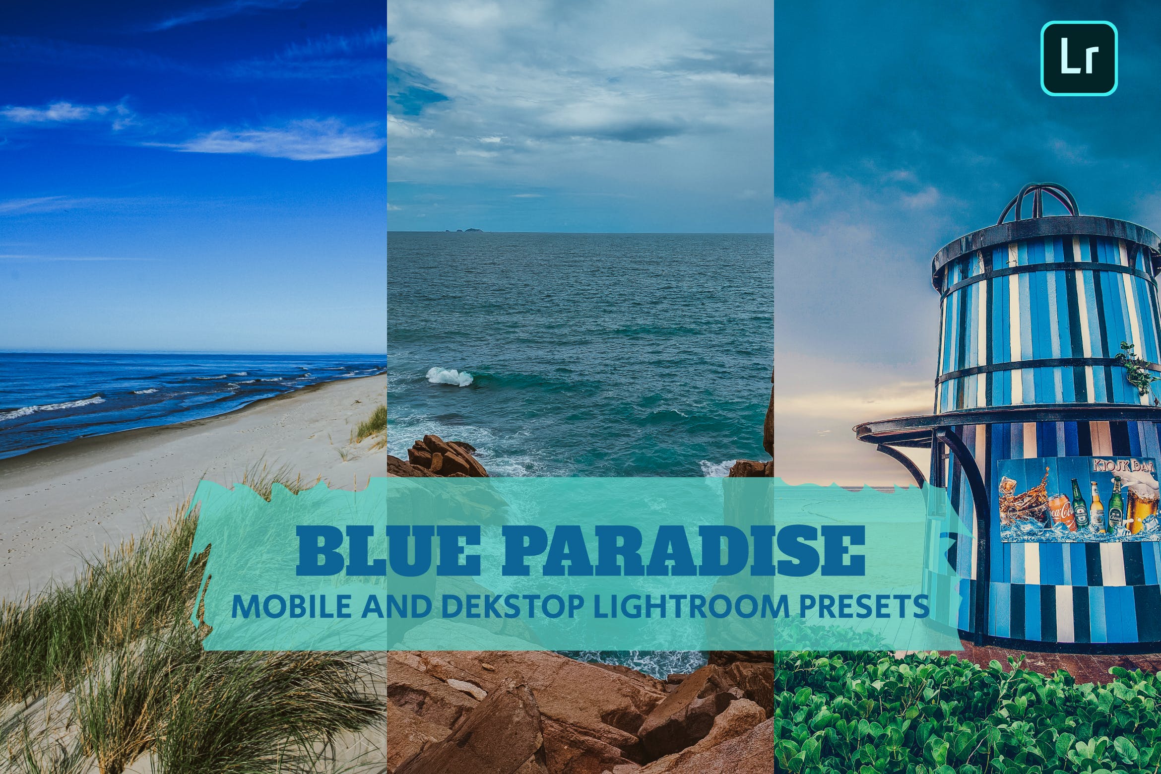 蓝色天堂色调预设 Lightroom Presets Dekstop and Mobile