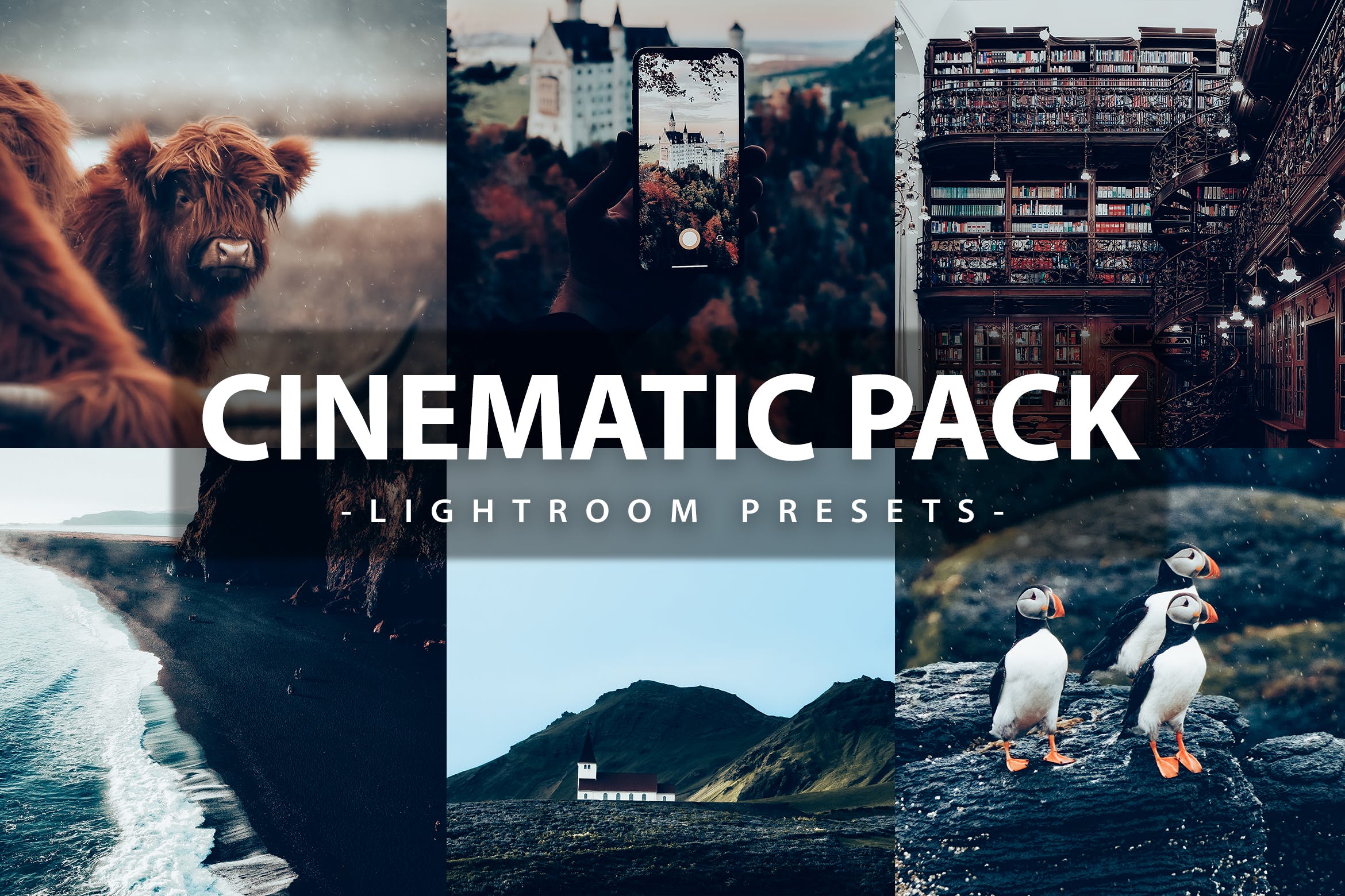 高品质电影包 Lightroom 预设 Presets