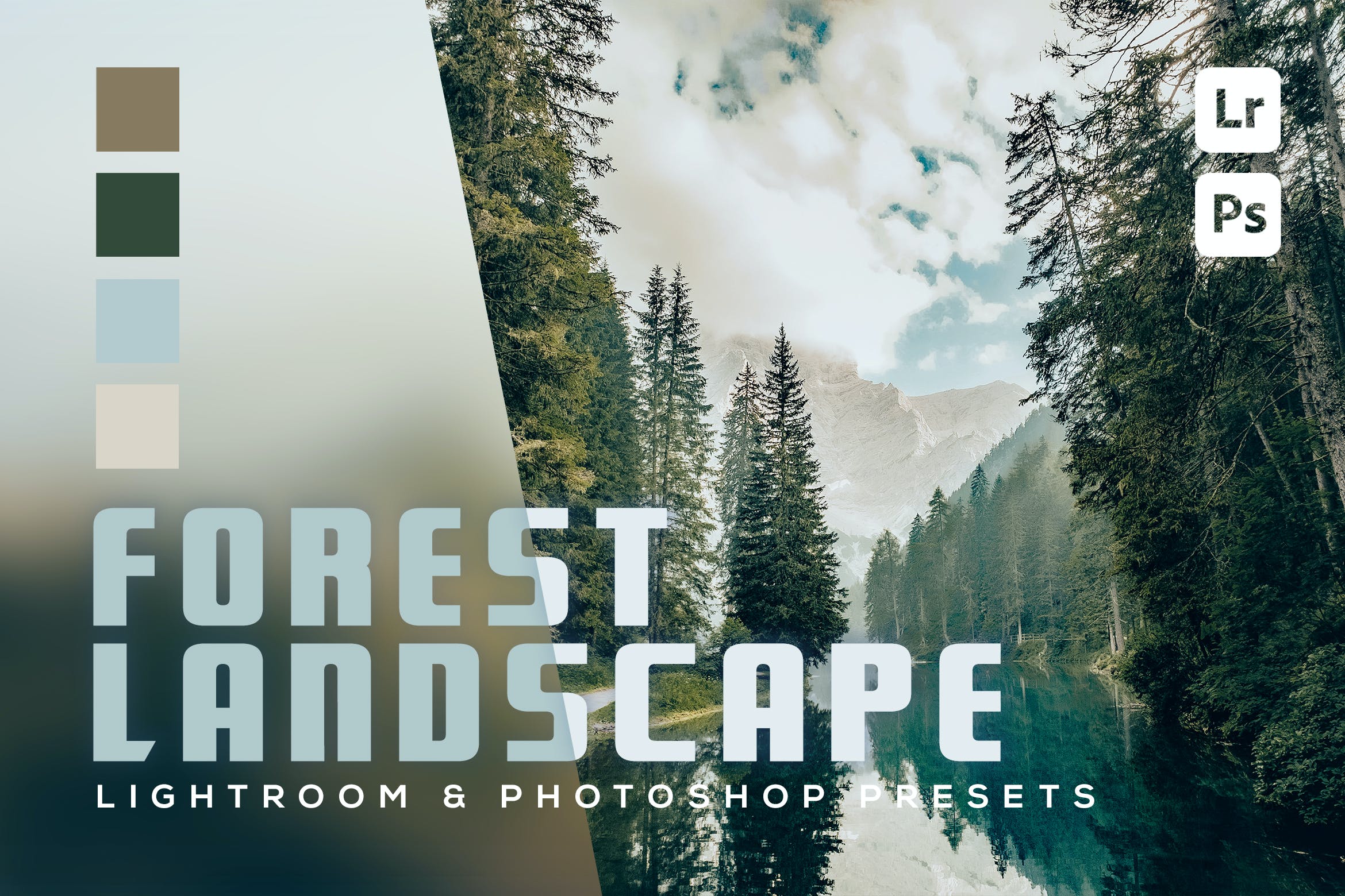 森林景观摄影预设 Lightroom and Photoshop Presets