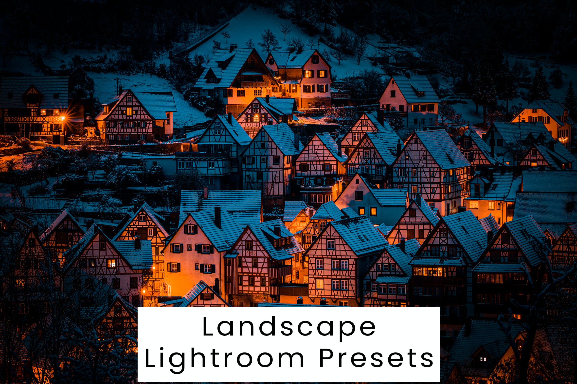高品质景观Lightroom预设 Presets