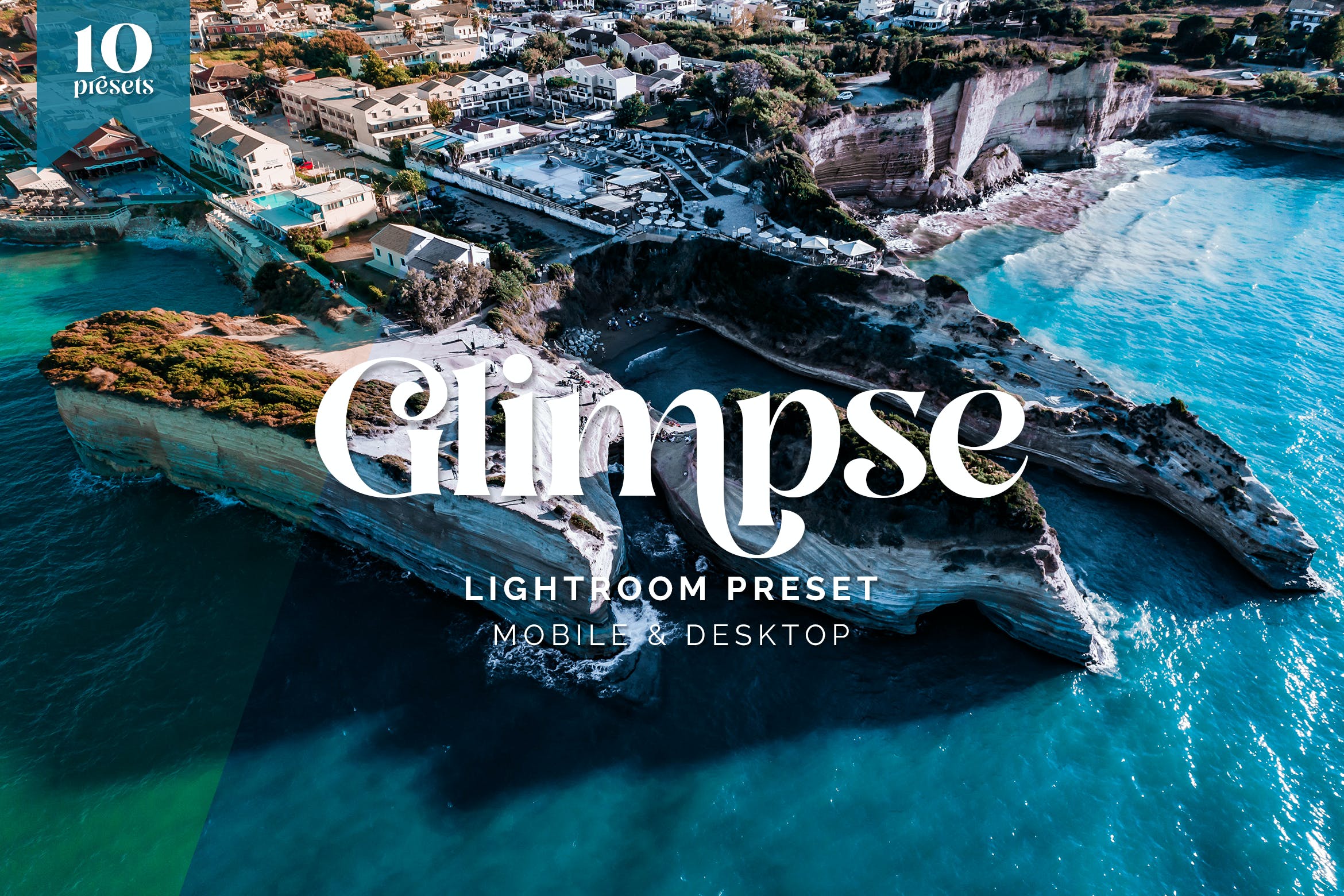 眺望风景色调预设 Lightroom Presets  Glimpse Landscapes Tones  TW