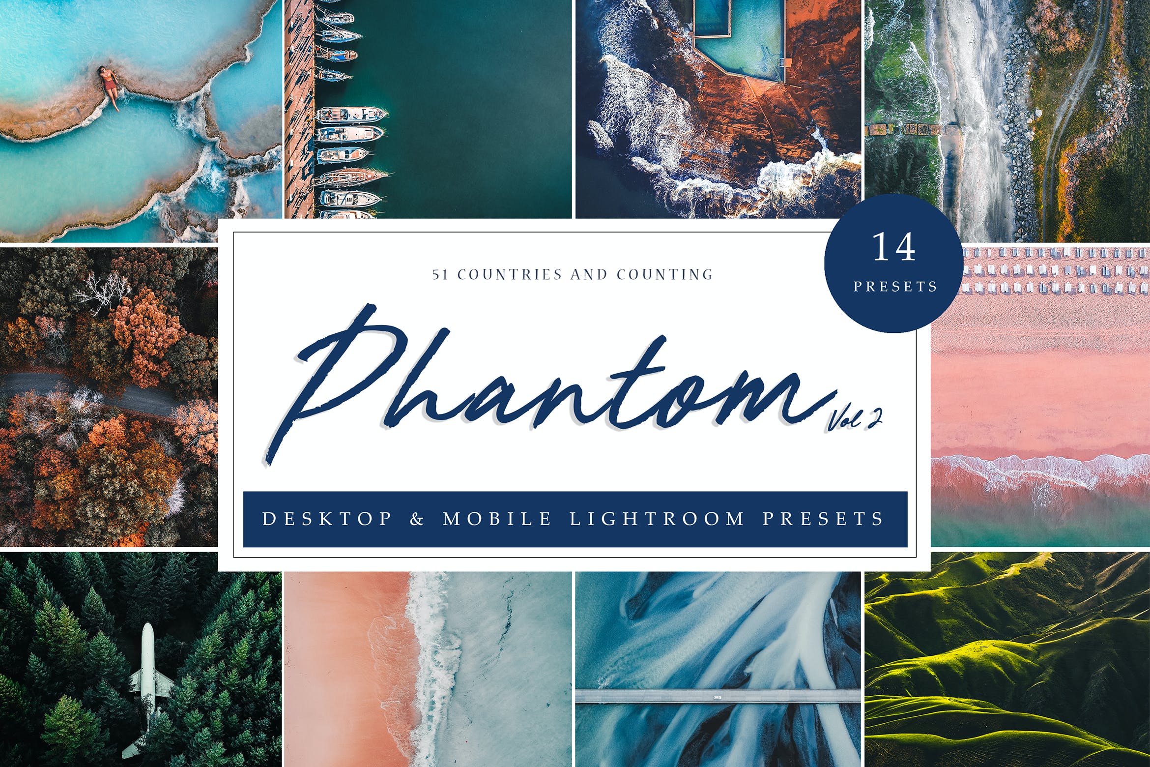 高品质幻影摄影预设 Lightroom Presets  Phantom Vol. 2