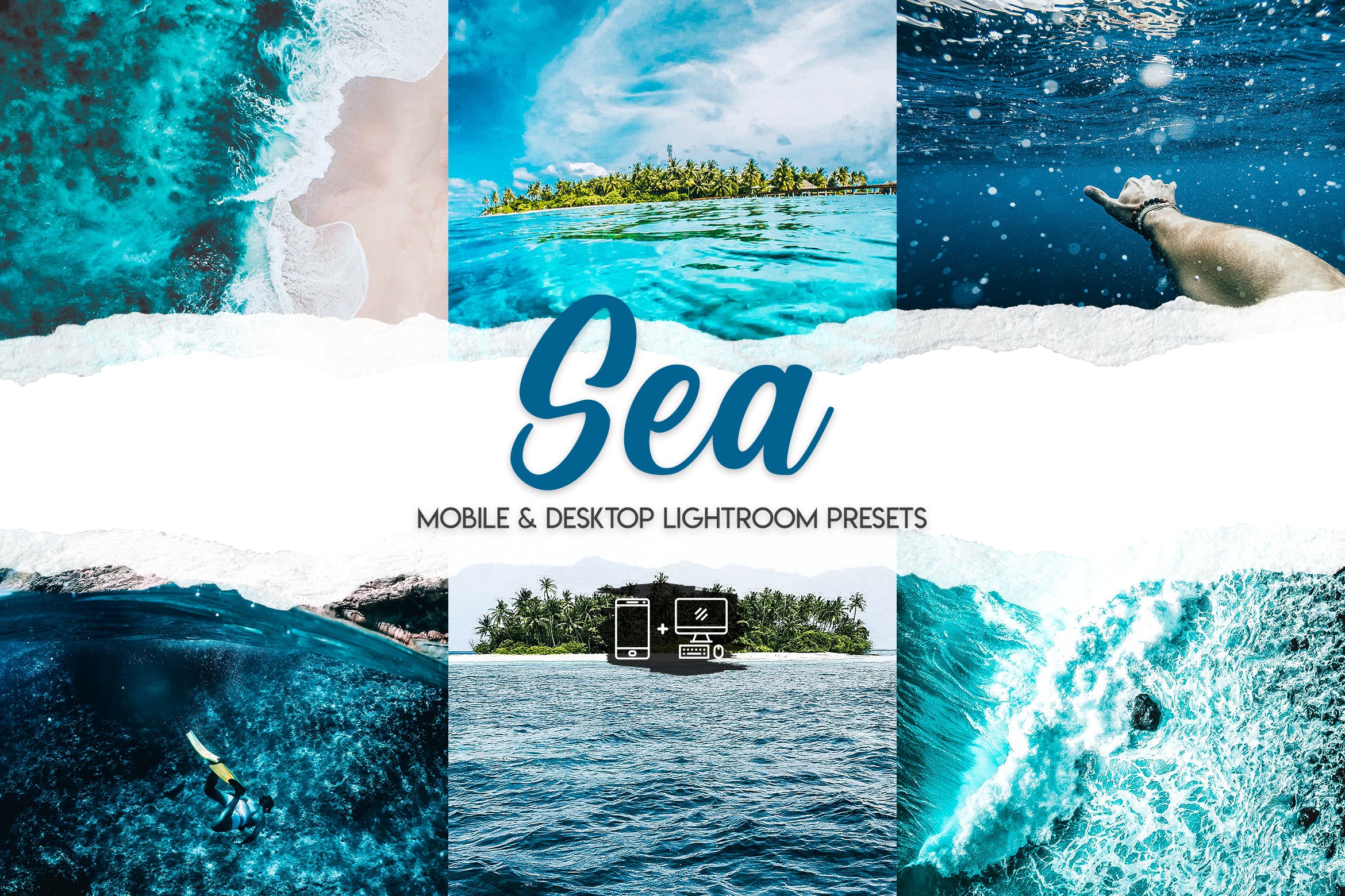 15款高级海洋摄影 Lightroom 预设 Premium Lightroom Presets