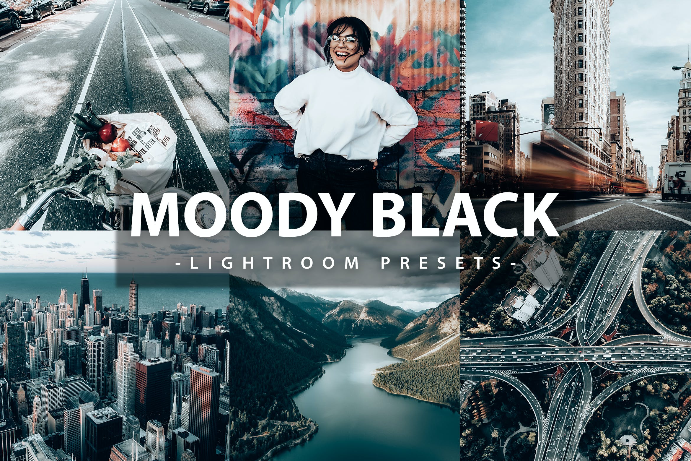 穆迪黑 Lightroom Presets