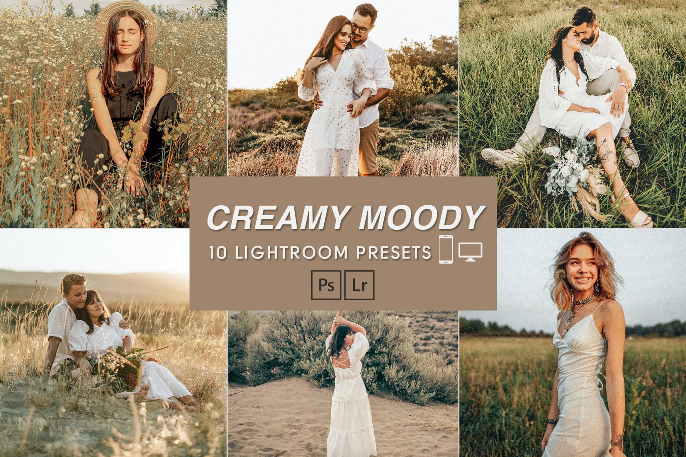 10款 Creamy moody presets, Mobile & Desktop preset