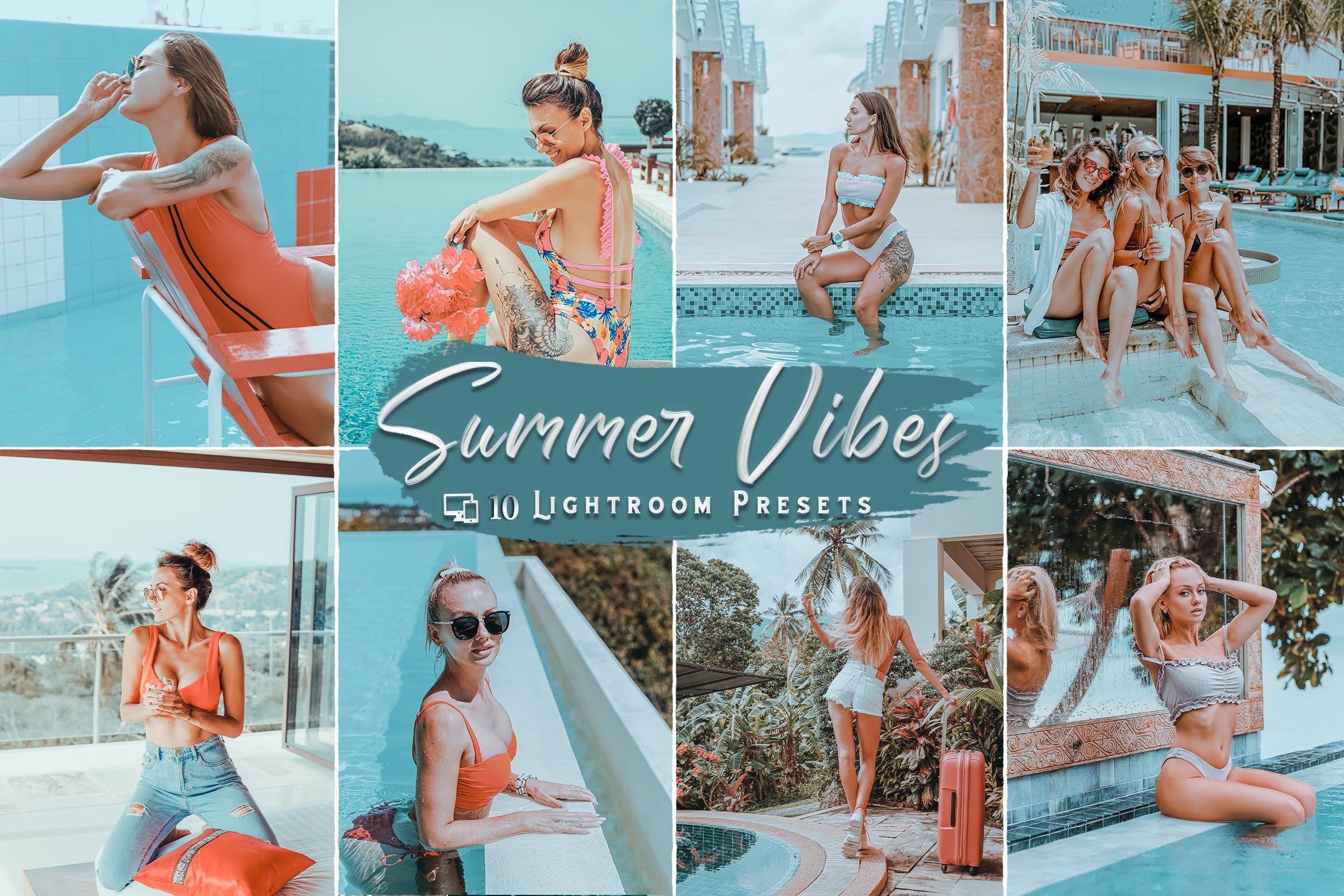 10款 Summer Vibes Lightroom Presets Mobile & Desktop