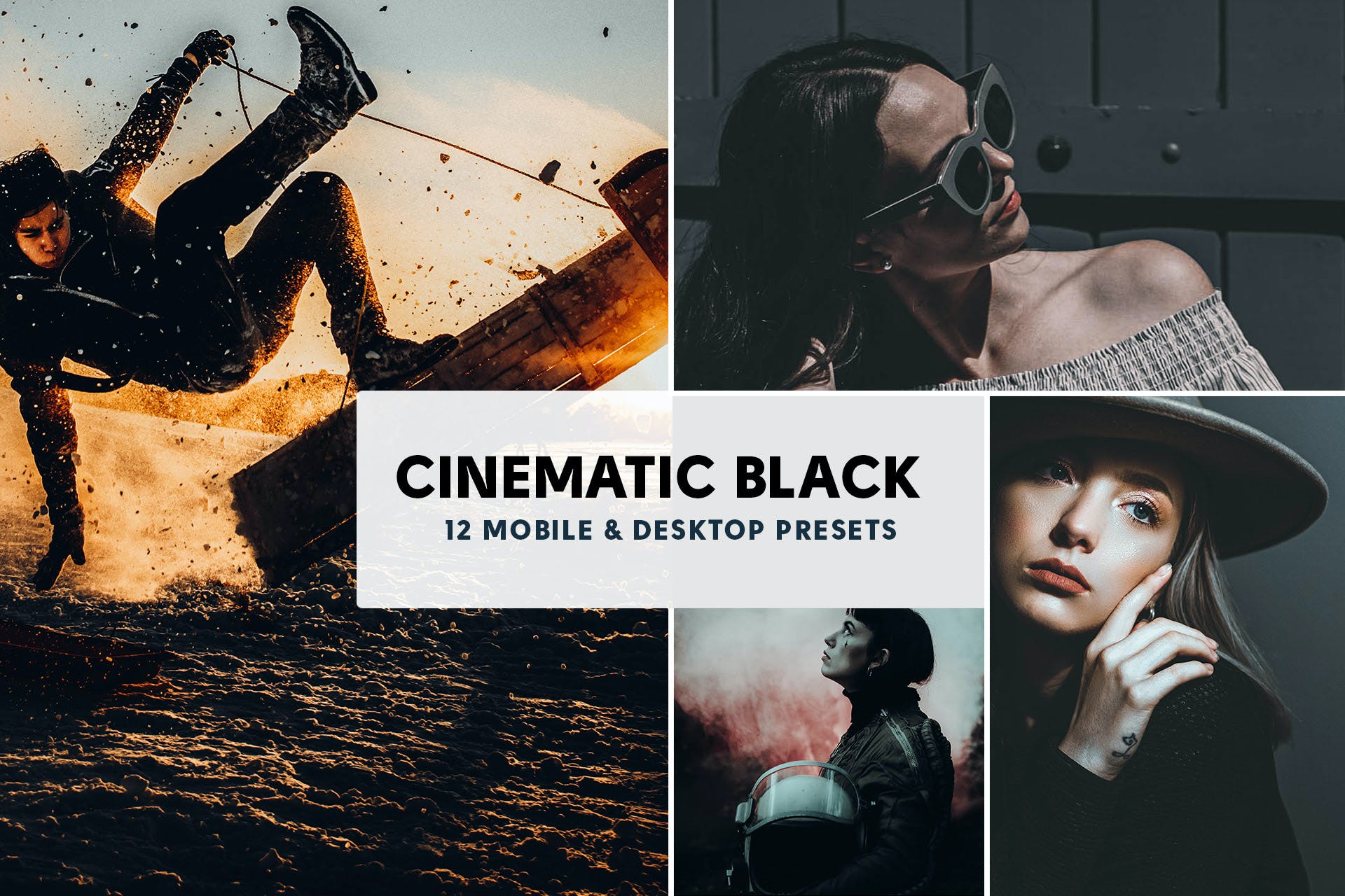 12款 Cinematic Mobile & Desktop Lightroom Presets