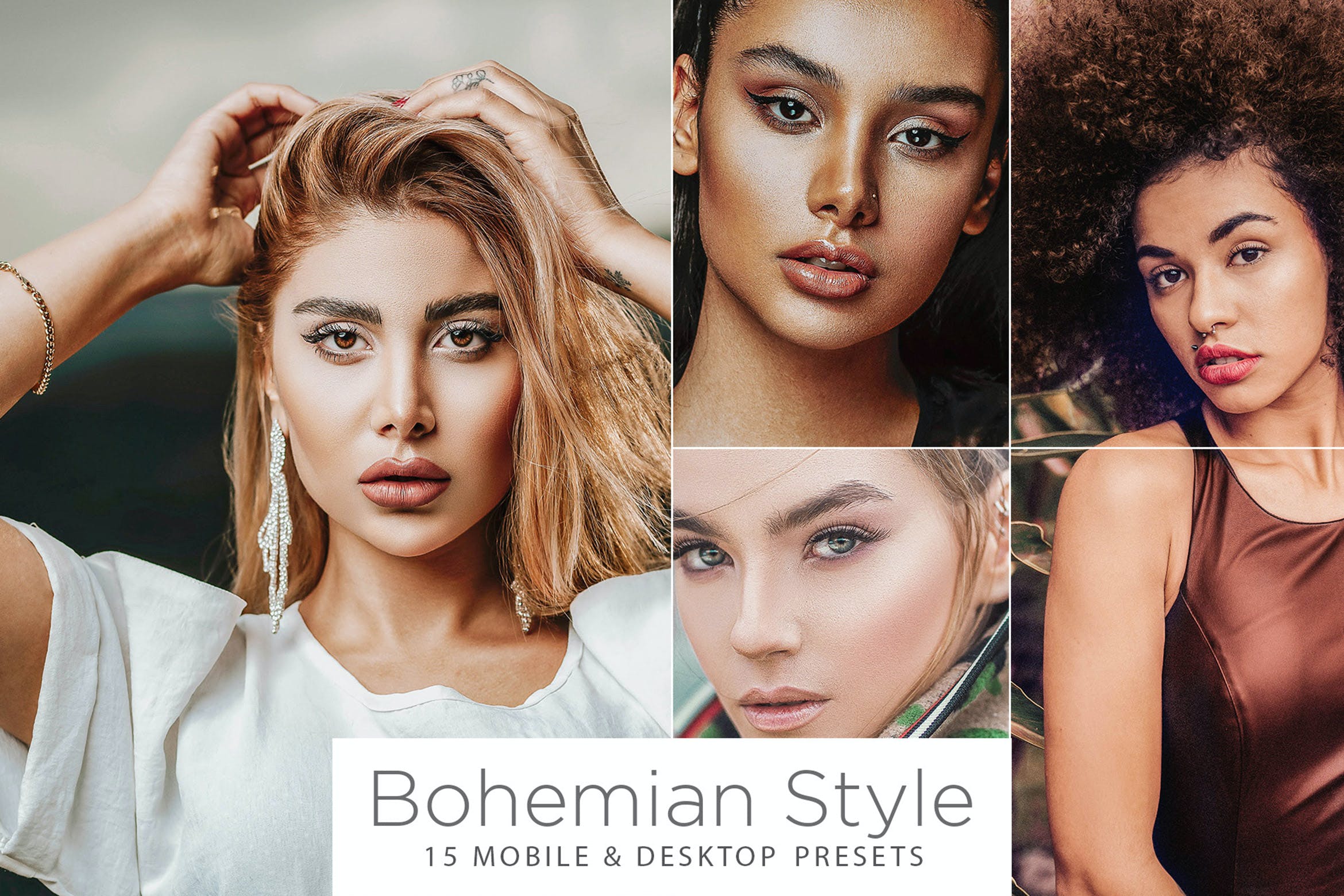 15款 Bohemian Style Presets, Mobile & Desktop preset