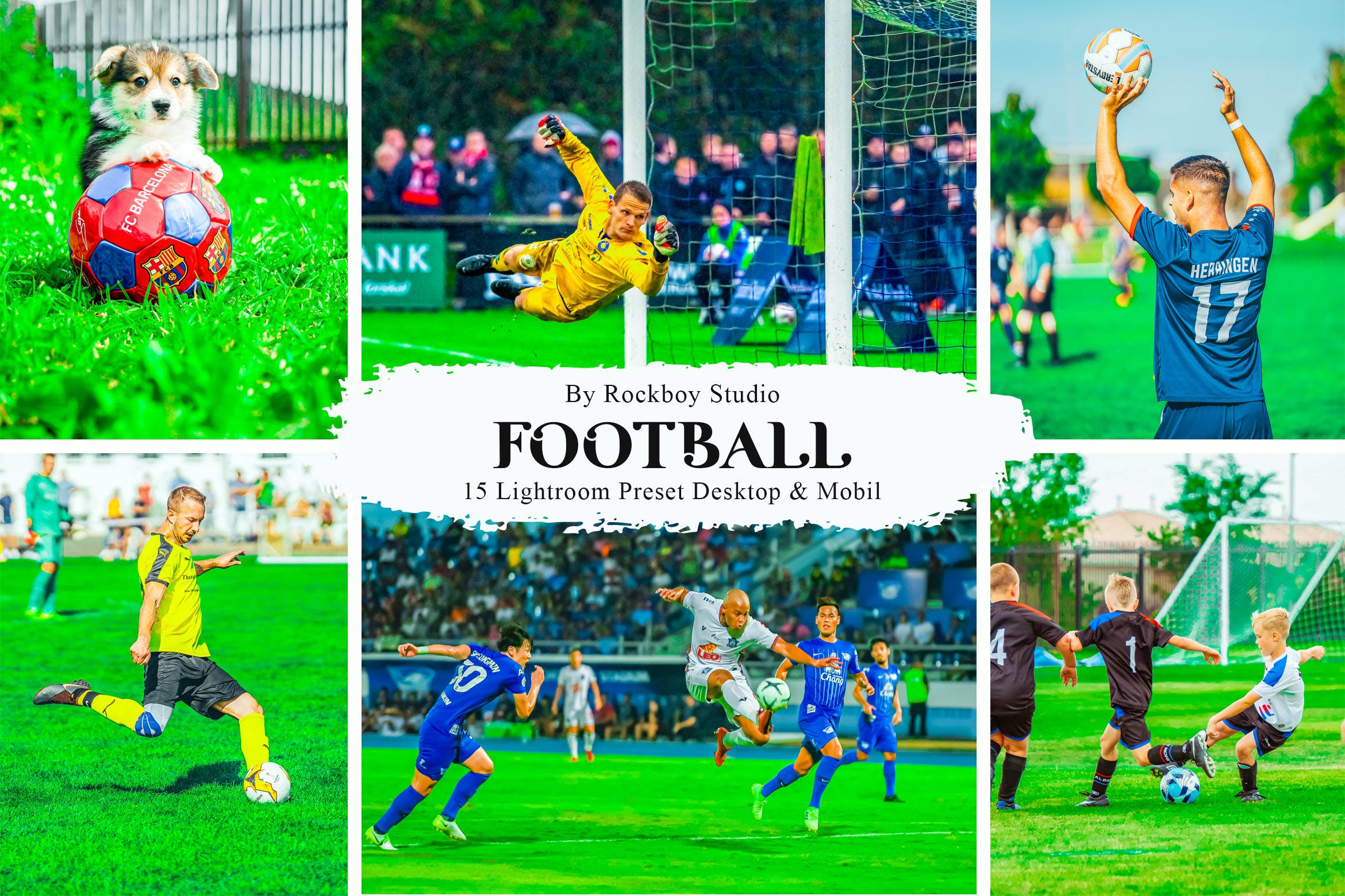 15款 Football Lightroom Presets