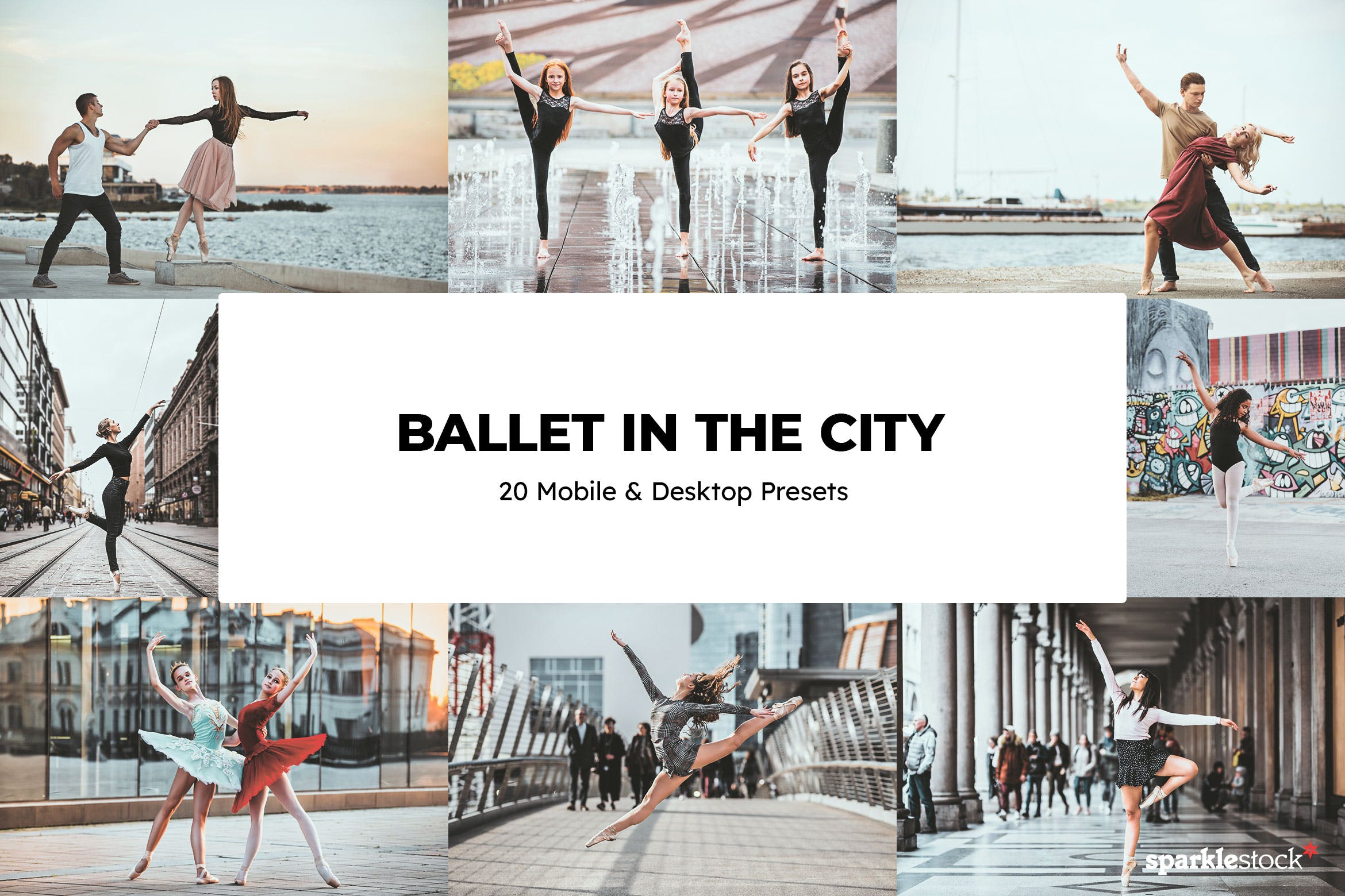 20款 Ballet in the City Lightroom Presets and LUTs