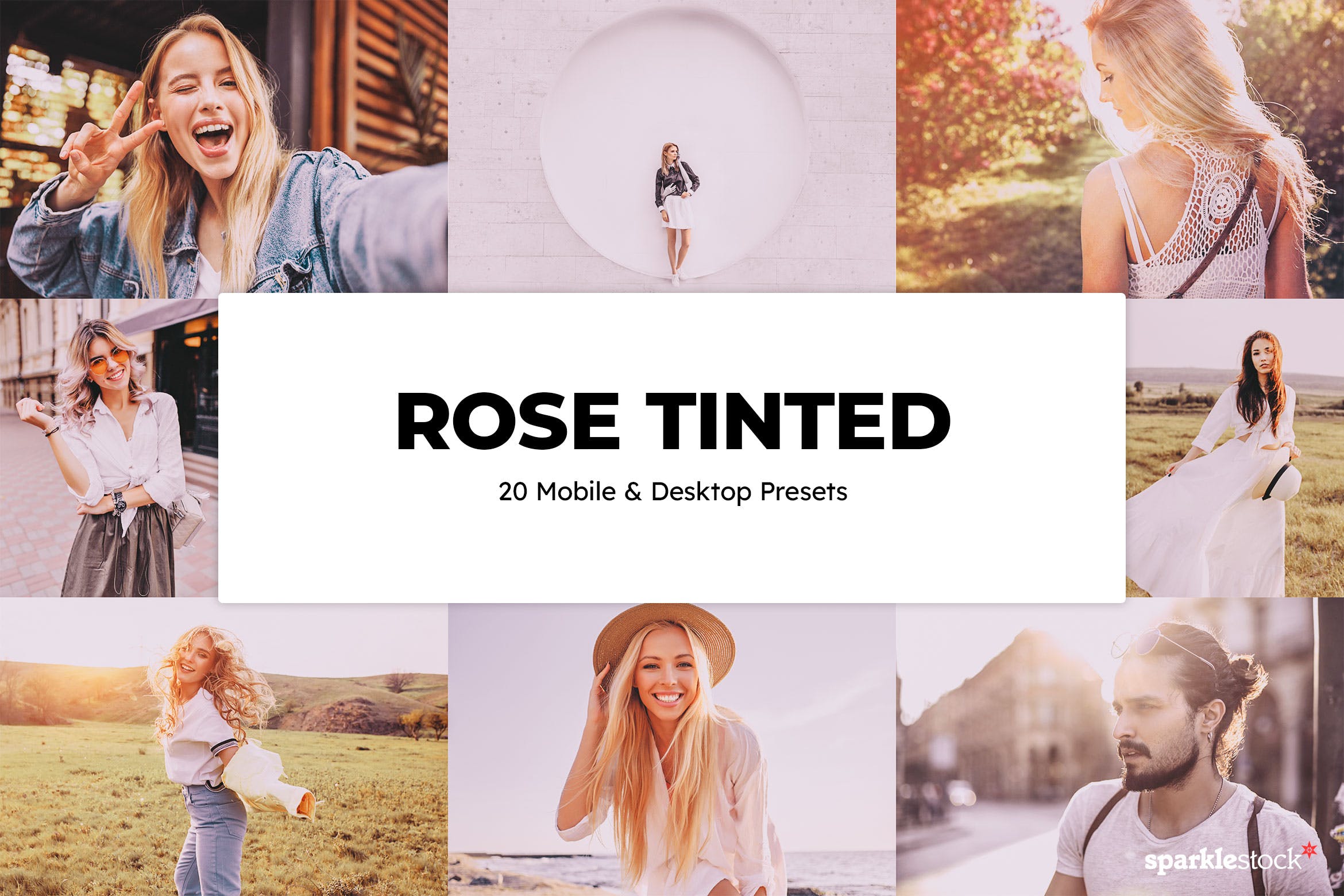 20款 Rose Tinted Lightroom Presets & LUTs