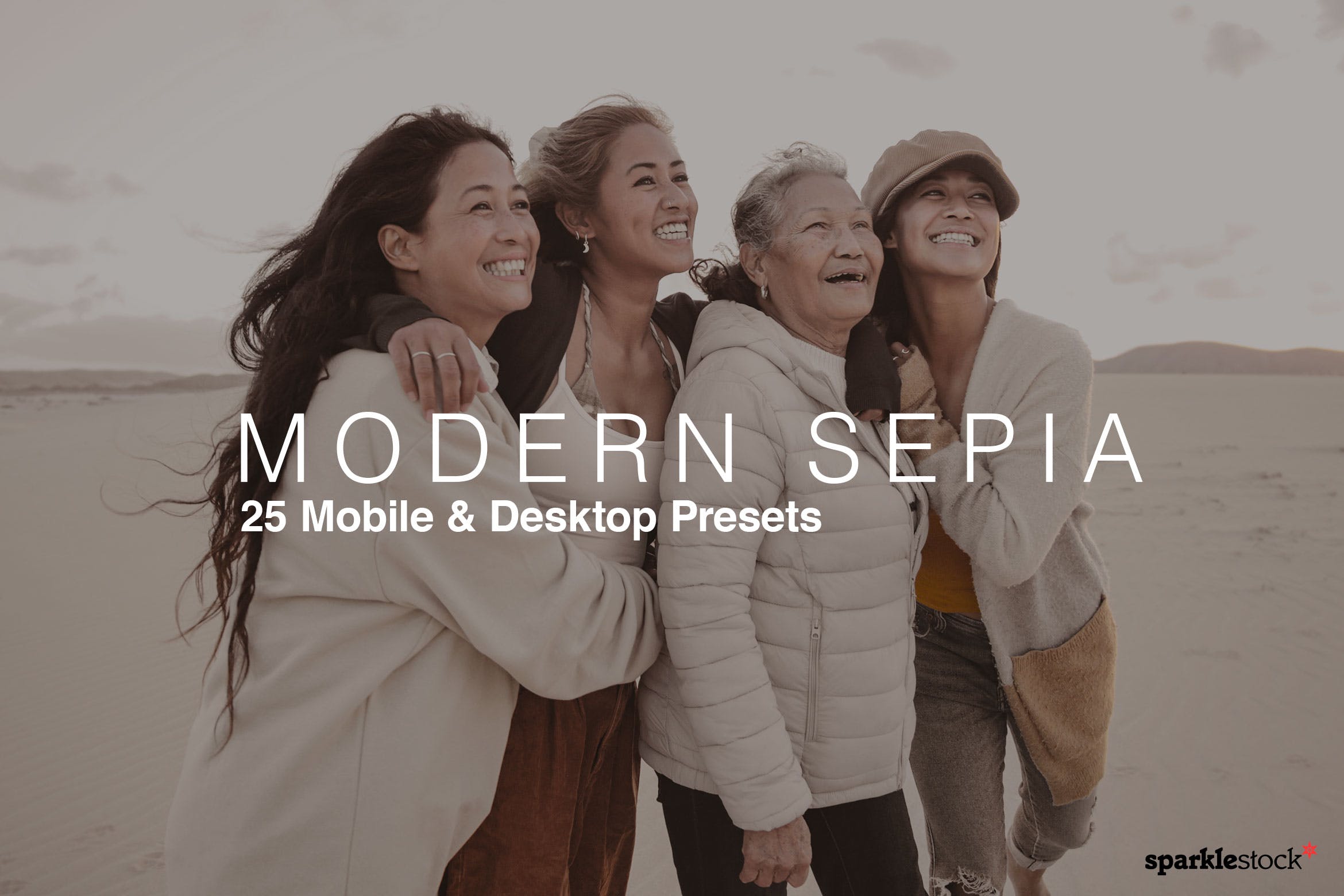 25款 Modern Sepia Lightroom Presets and LUTs
