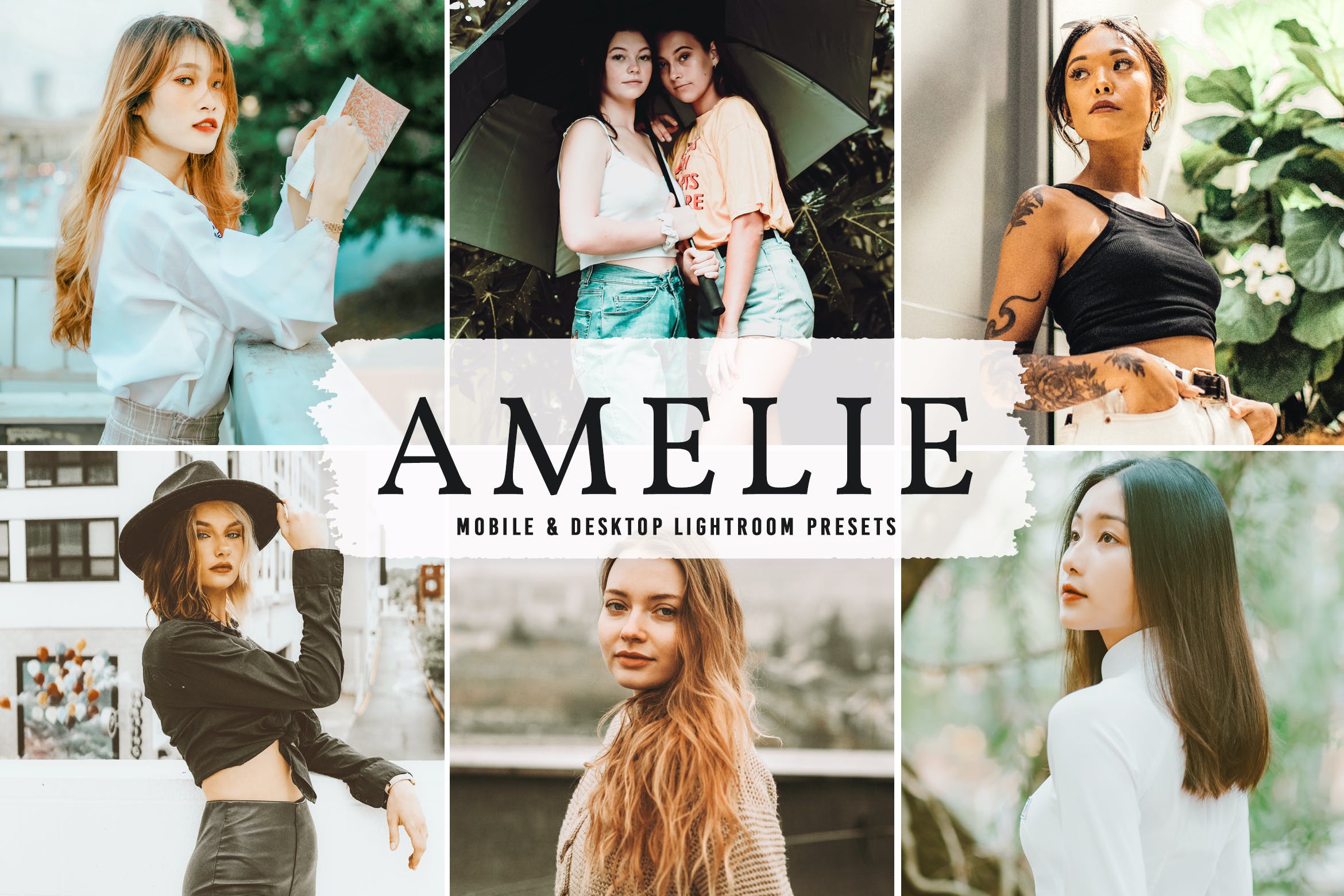 艾米莉调色预设 Amelie Mobile & Desktop Lightroom Presets