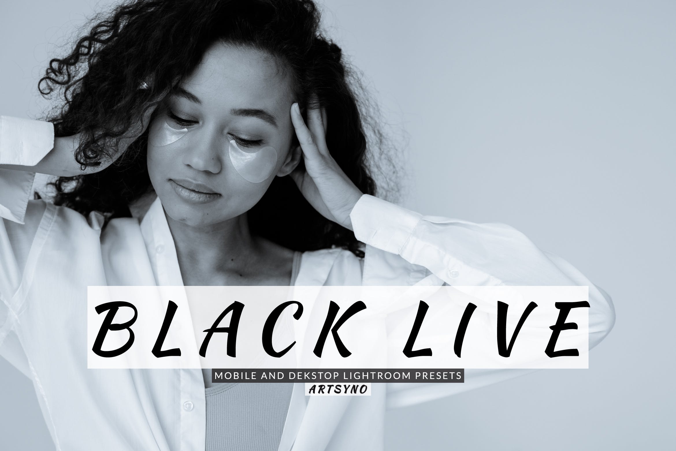 黑色实时调色预设 Black Live Lightroom Presets Dekstop and Mobile