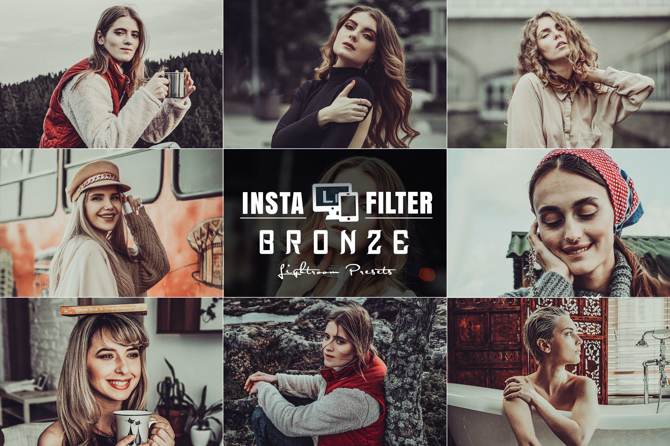 Bronze Lightroom Presets Desktop and Mobile