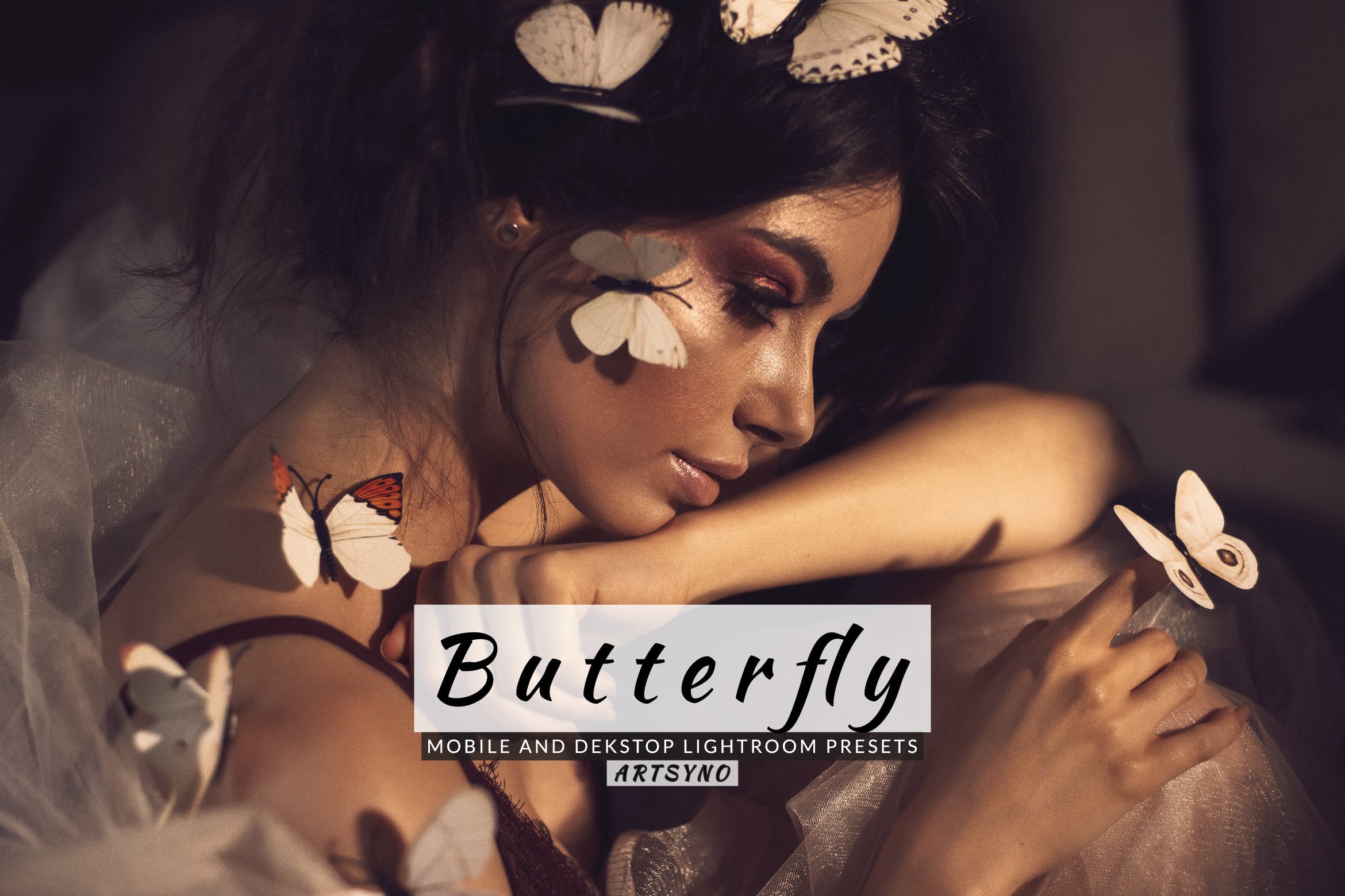 蝴蝶调色预设 Butterfly Lightroom Presets Dekstop and Mobile
