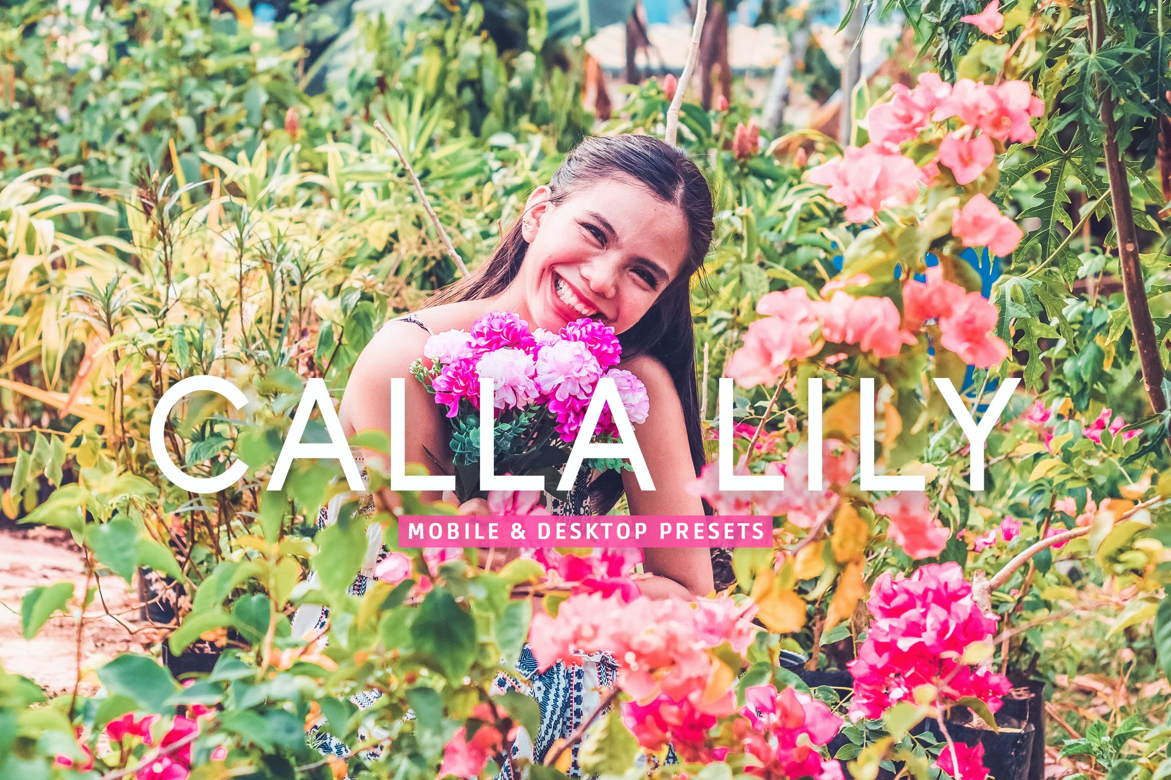 马蹄莲调色预设 Calla Lily Mobile & Desktop Lightroom Presets