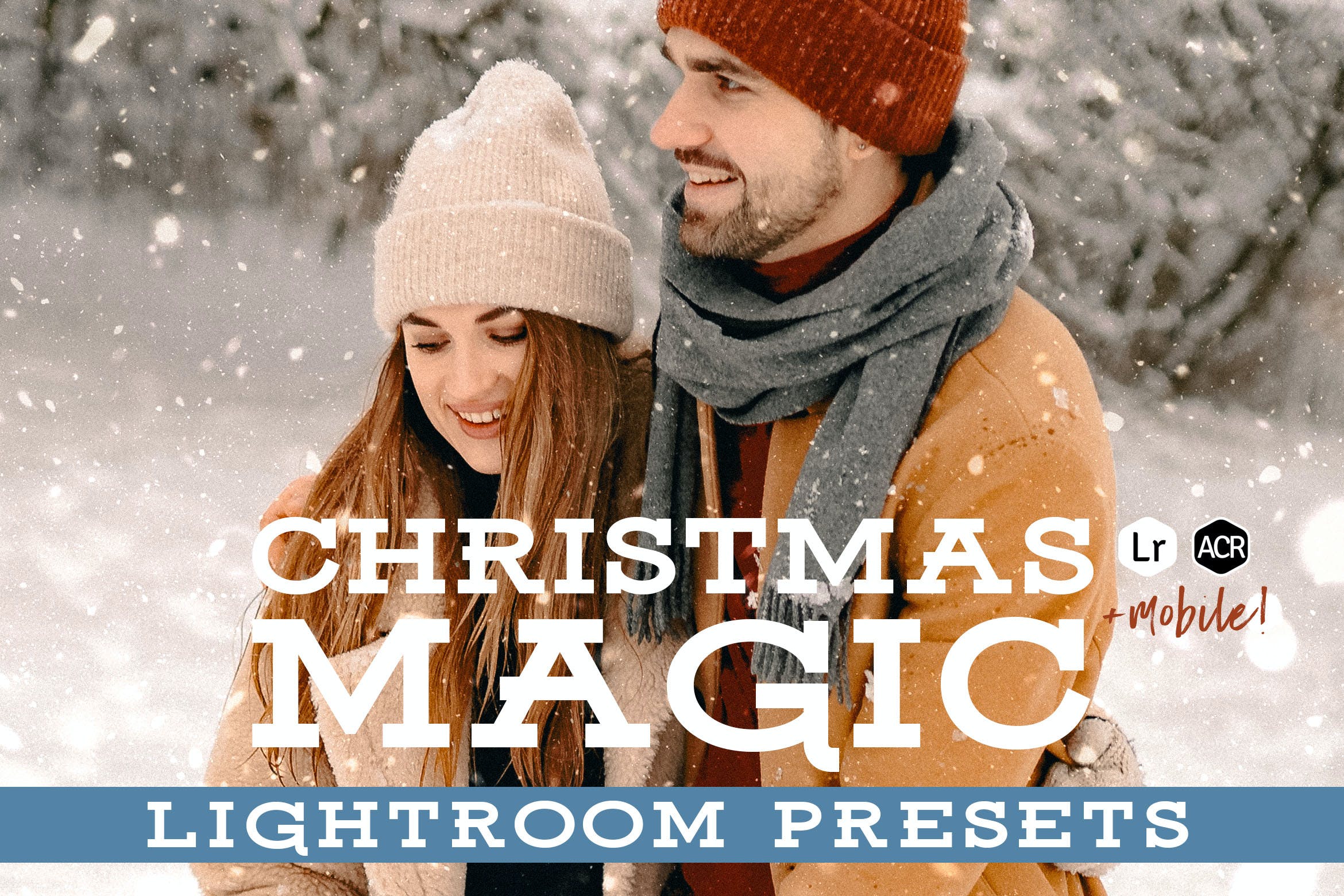 圣诞魔术灯室调色预设 Christmas Magic Lightroom Presets