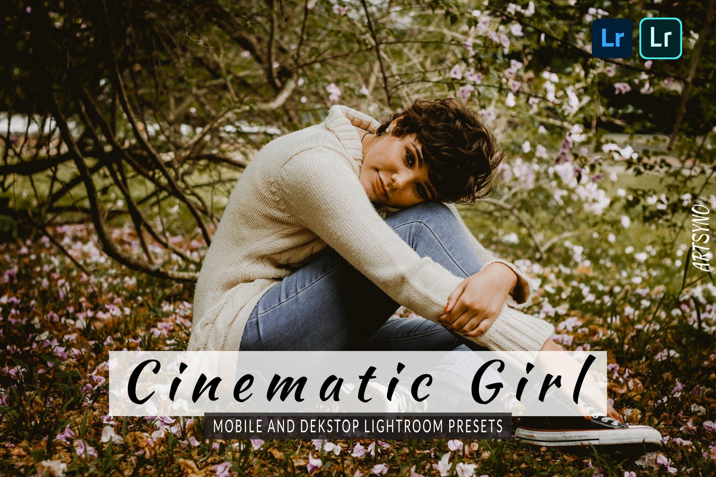 电影女孩调色预设 Cinematic Girl Lightroom Presets Dekstop Mobile