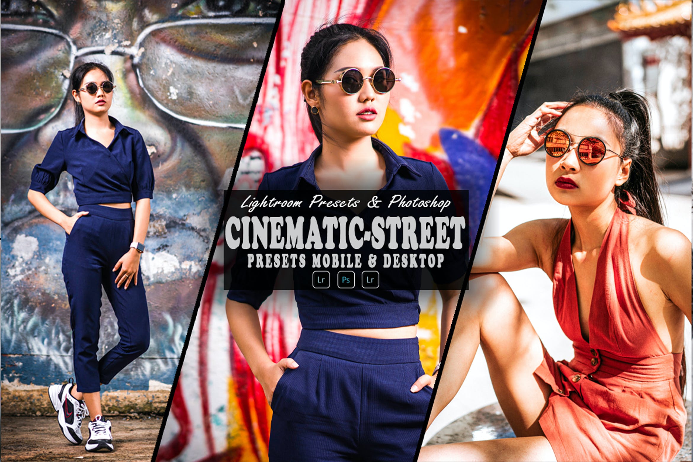 电影调色预设 CineMatic Street Action & Lightrom Presets