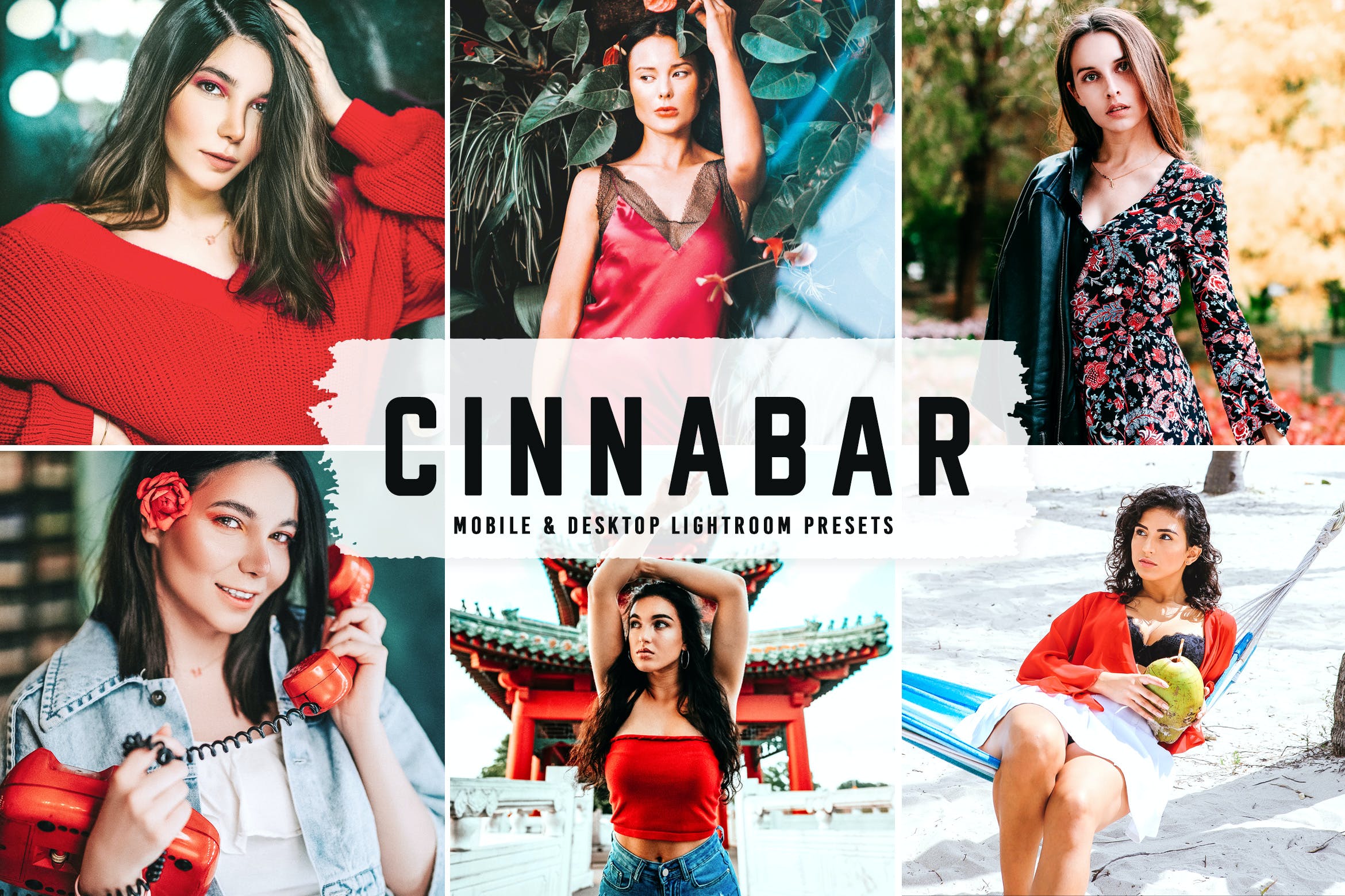 温暖的调色预设 Cinnabar Mobile & Desktop Lightroom Presets