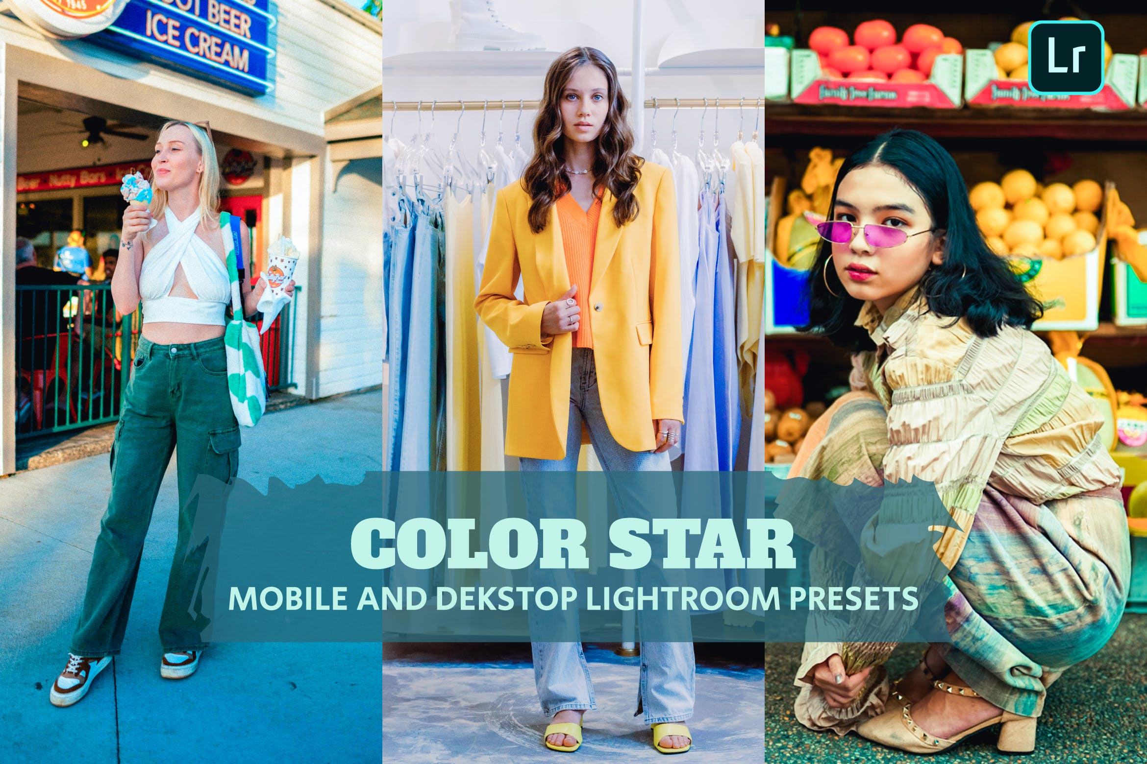 彩色星星调色预设 Color Star Lightroom Presets Dekstop and Mobile