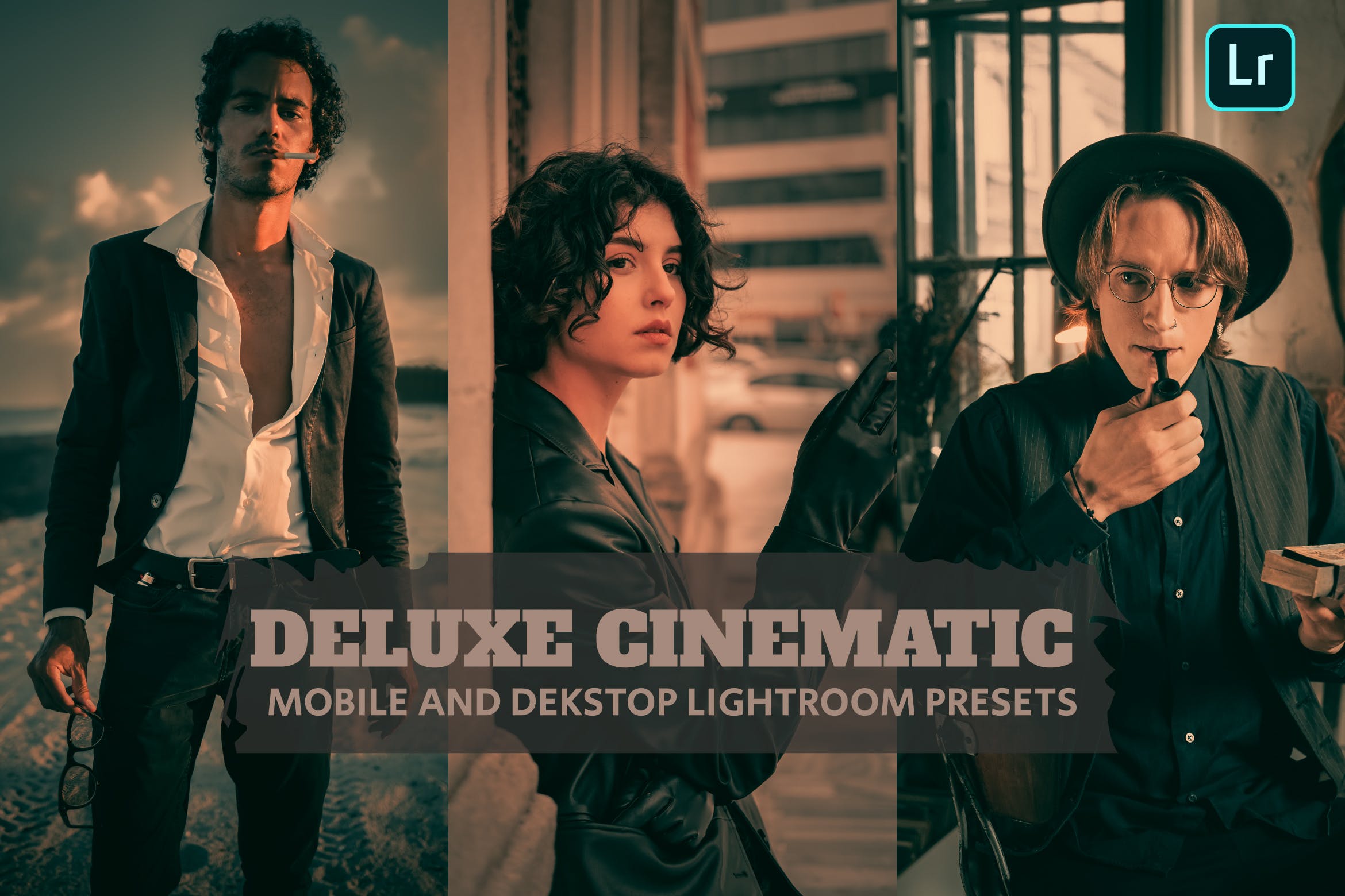 豪华电影调色预设 Deluxe Cinematic Lightroom Presets Dekstop Mobile