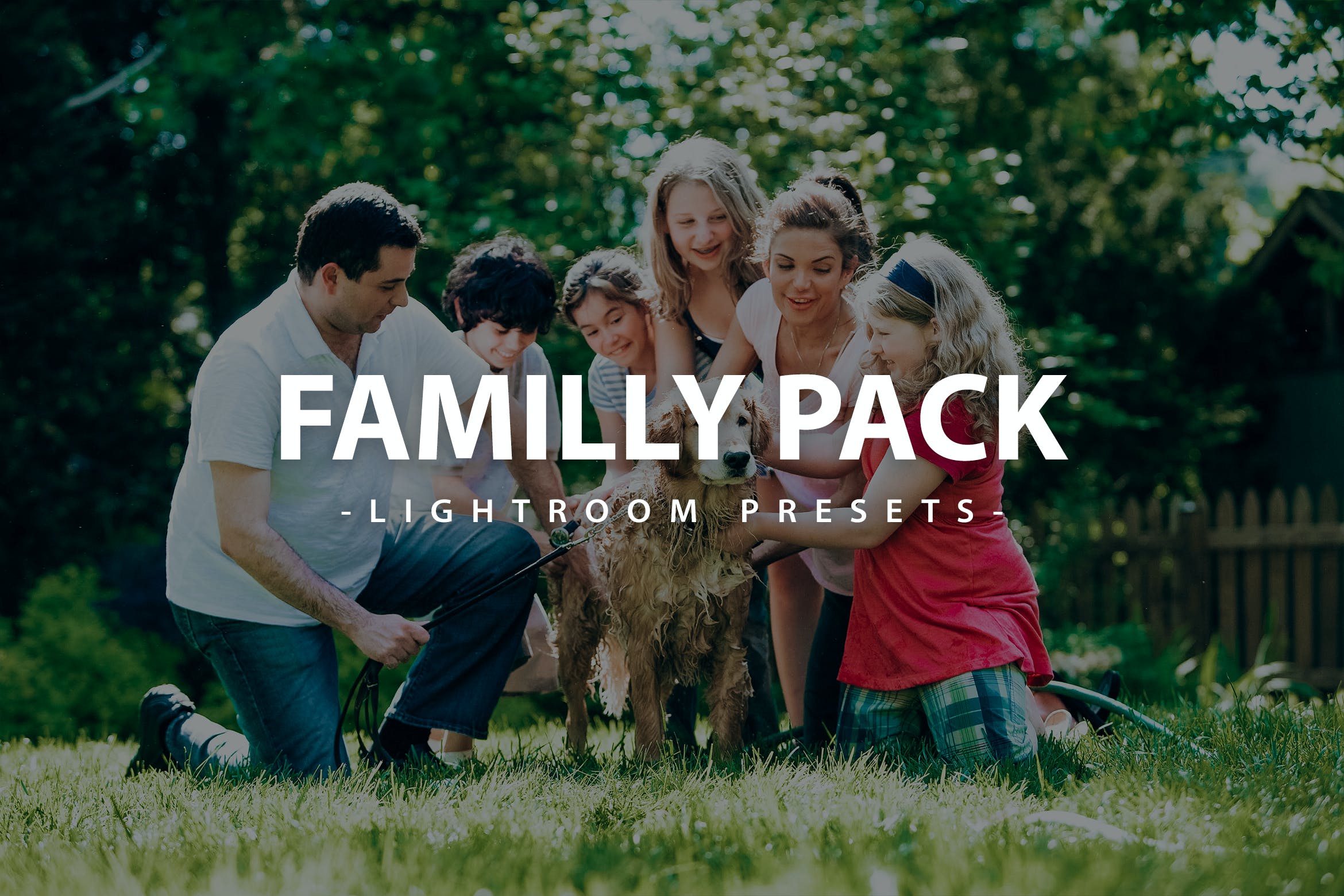 家庭合影调色预设 Familly Pack Lightroom Presets