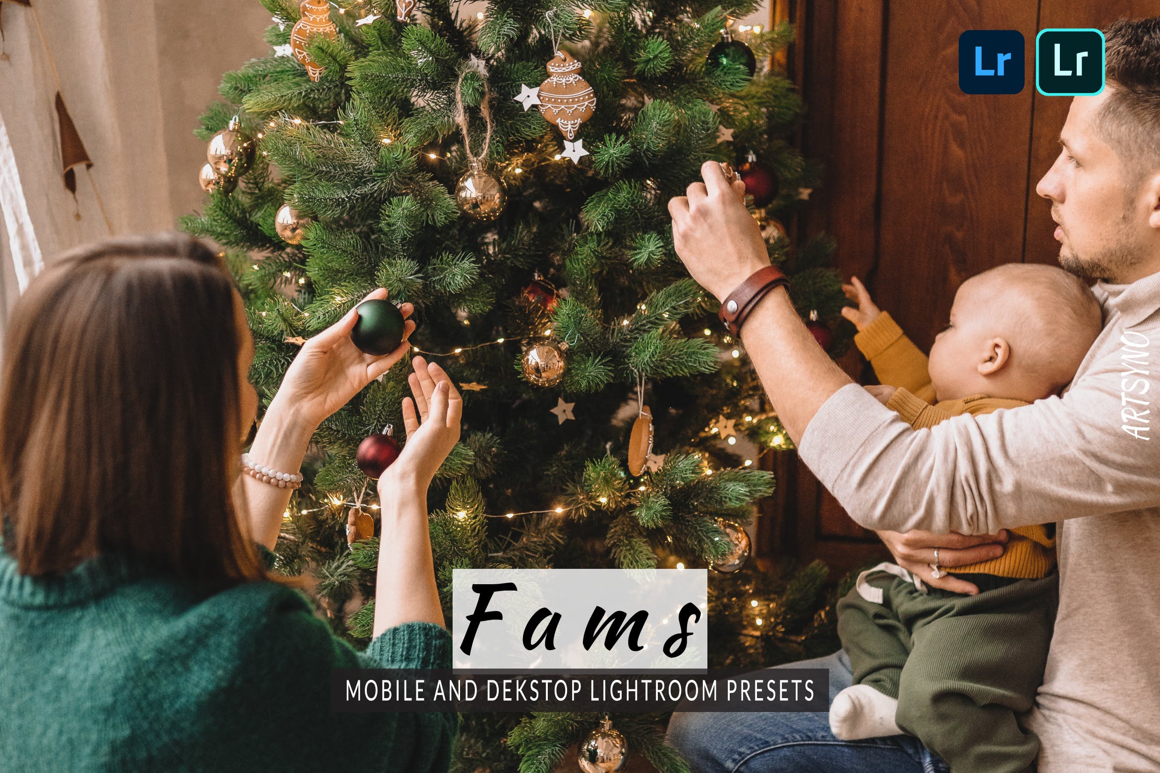 家庭艺术调色预设 Fams Lightroom Presets Dekstop and Mobile