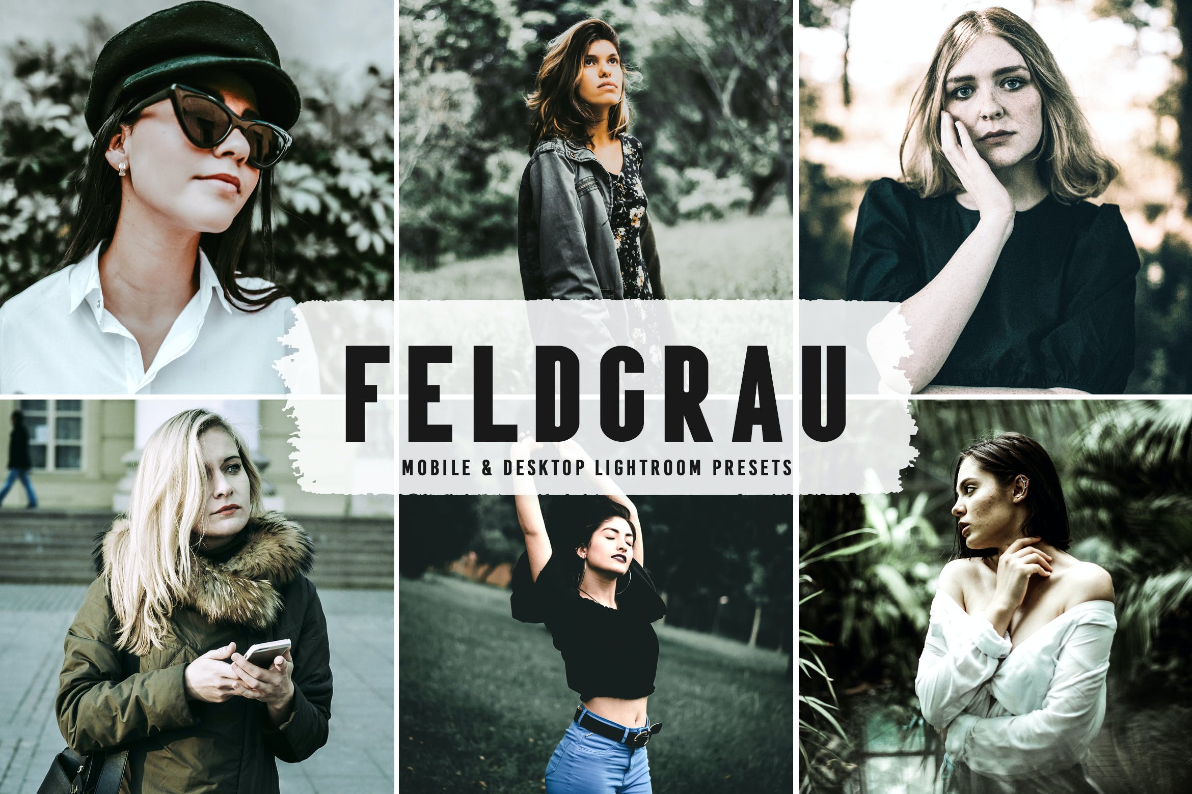 费尔德格调色预设 Feldgrau Mobile & Desktop Lightroom Presets