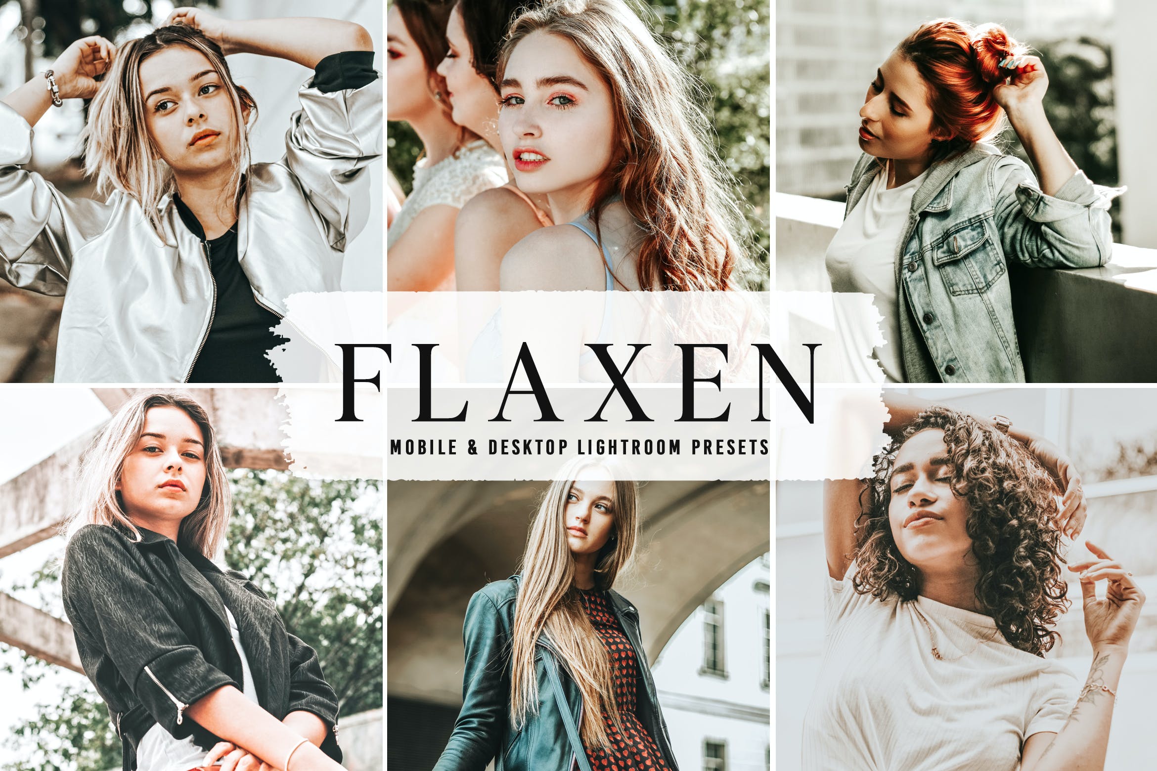 淡黄色调色预设 Flaxen Mobile & Desktop Lightroom Presets