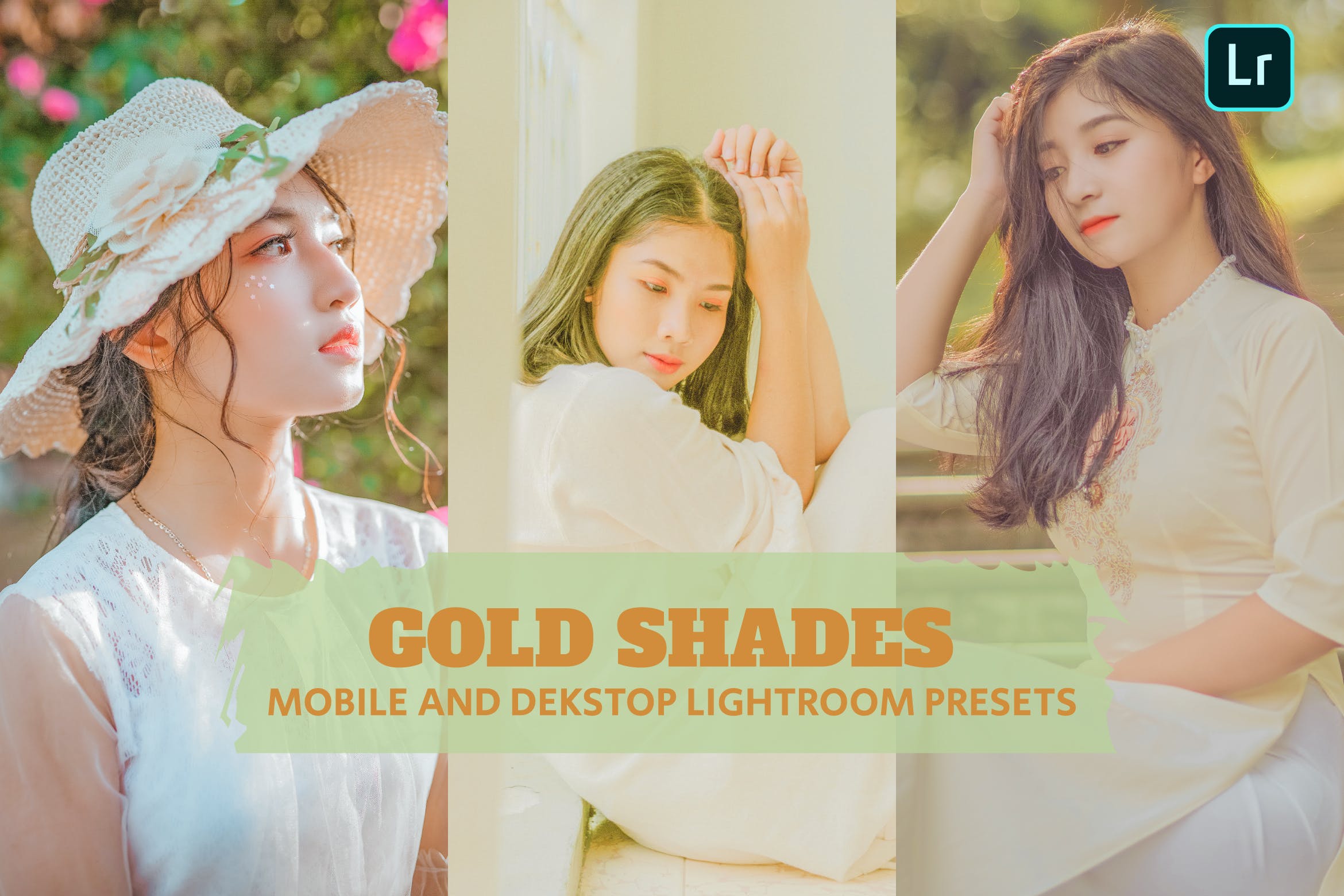 金色调色预设 Lightroom Presets Dekstop and Mobile