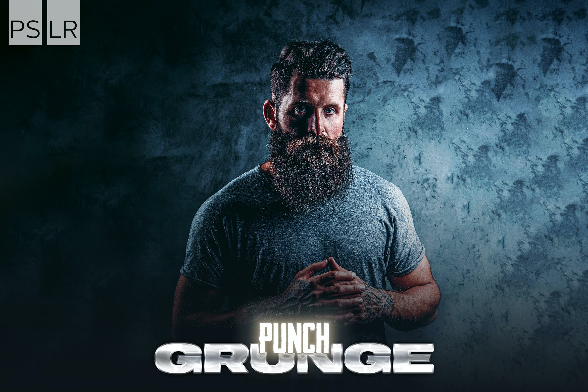 海报调色预设 Punch Photo Effect