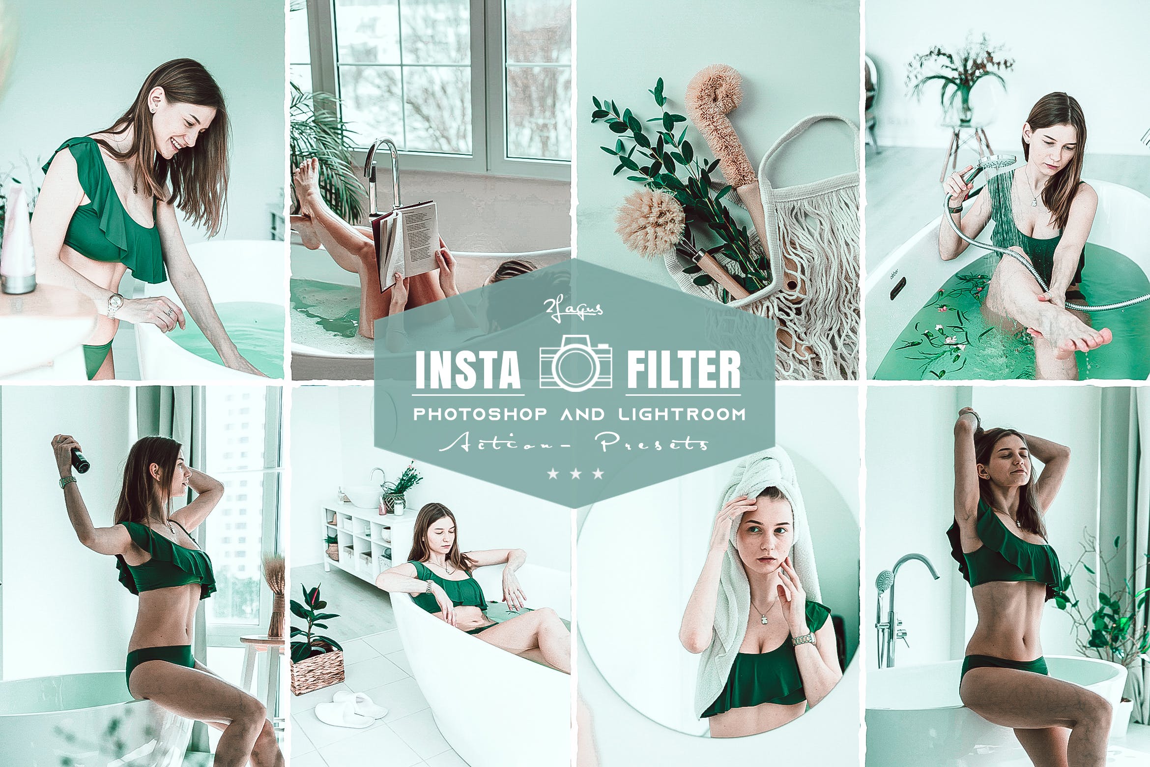 放松心情调色预设  Mood Photoshop & Lightroom