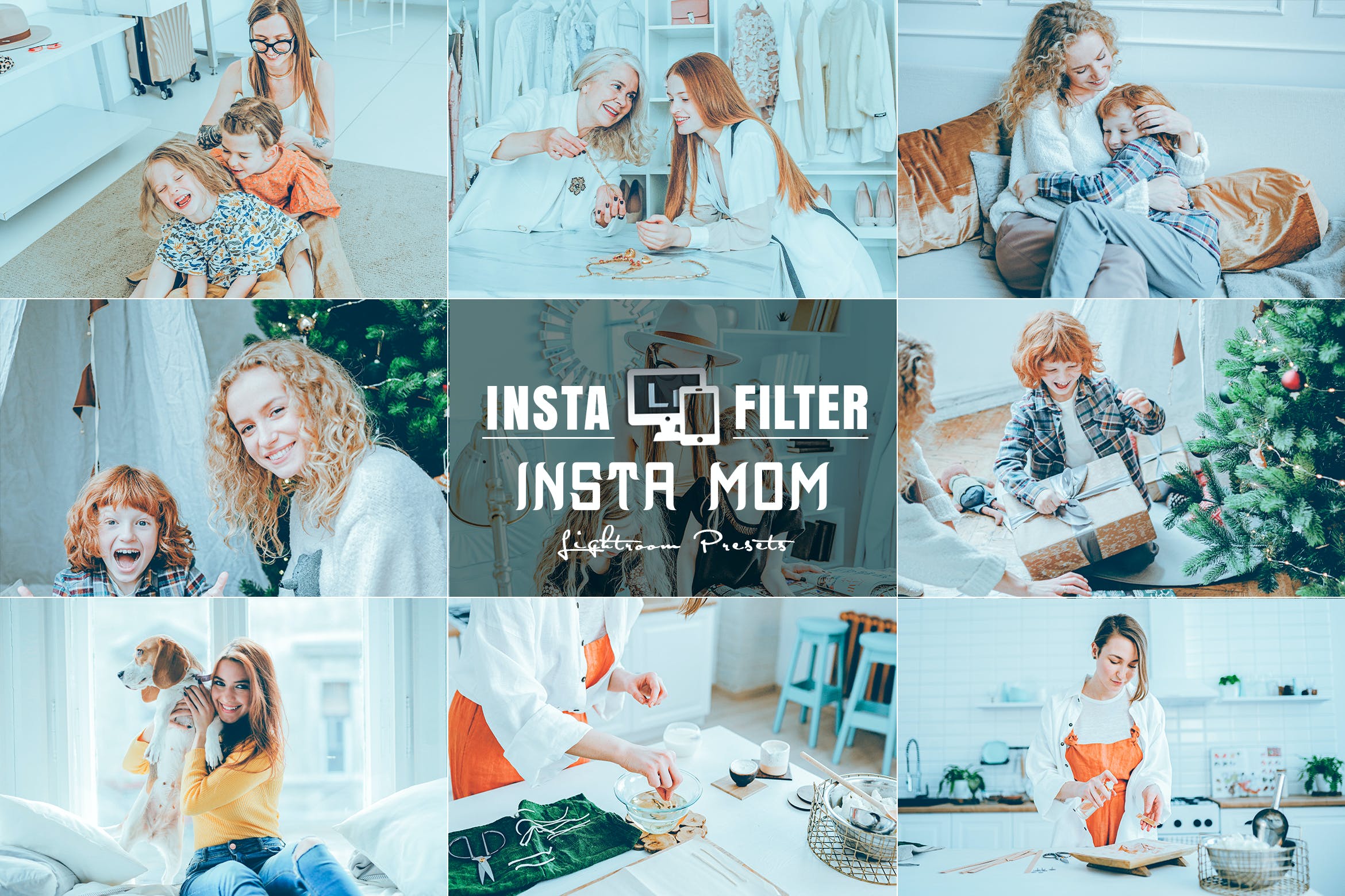 妈妈灯房调色预设 Lightroom Presets