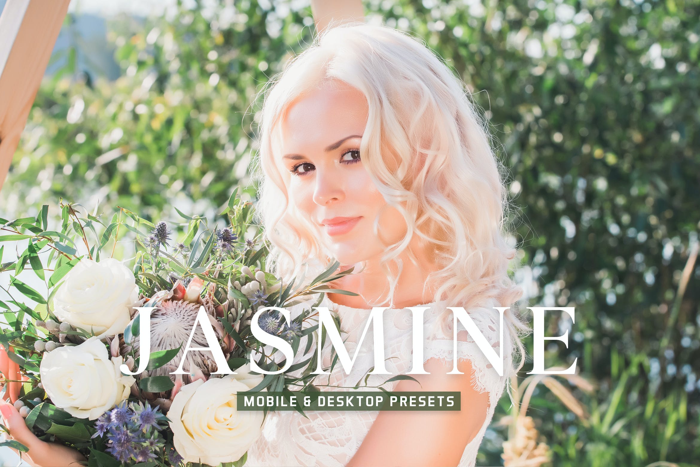 茉莉花调色预设 Mobile & Desktop Lightroom Presets